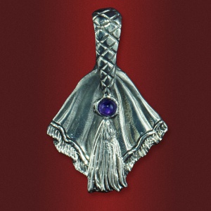 Медальон «Дерзновение» с камнем