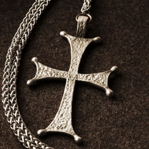 Крест священника «Милость Твоя во век»