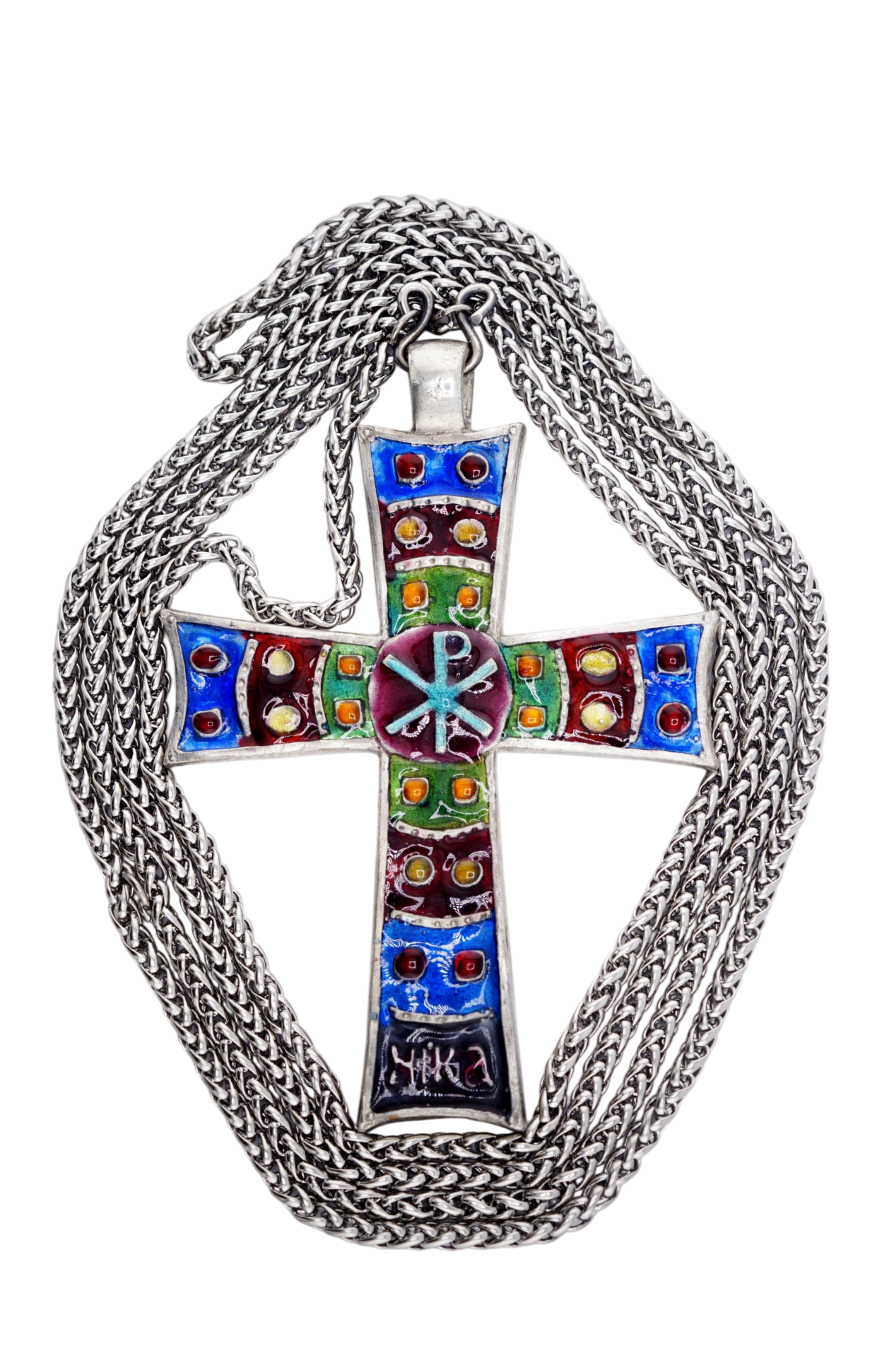 Крест священника "Плод Духа" - Эмаль