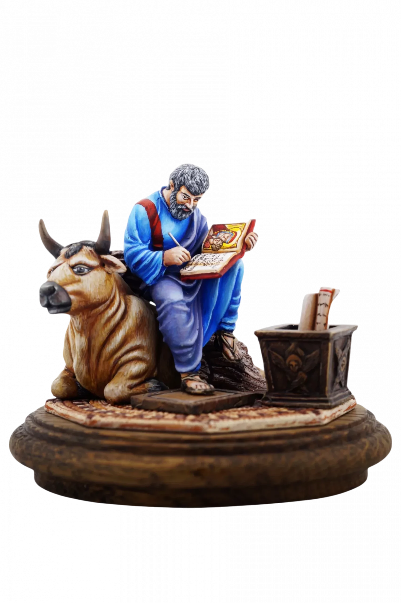 Евангелист Лука "Исследование" - Авторская роспись