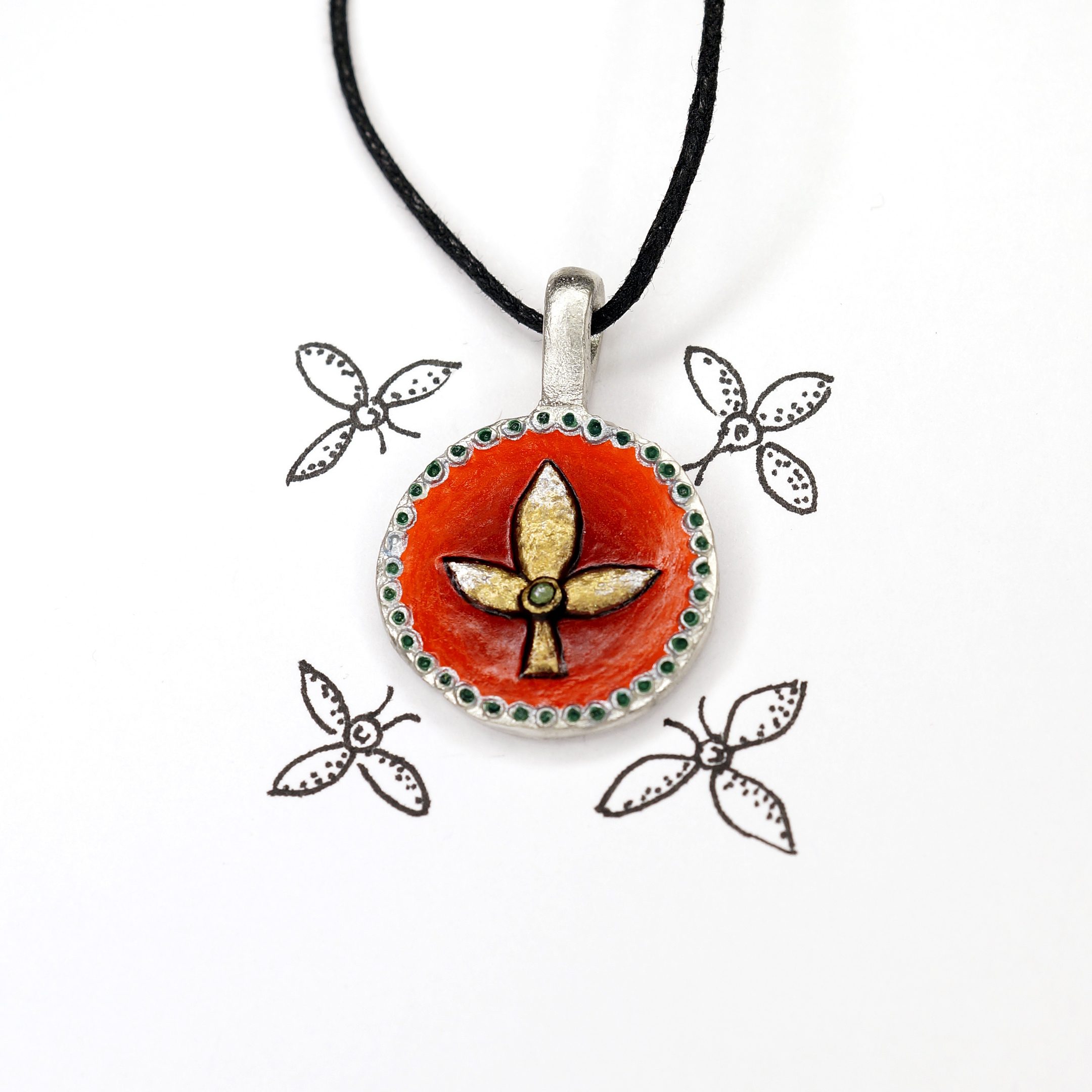 Медальон "Единство" - Авторская роспись Медальон "Единство" - Авторская роспись