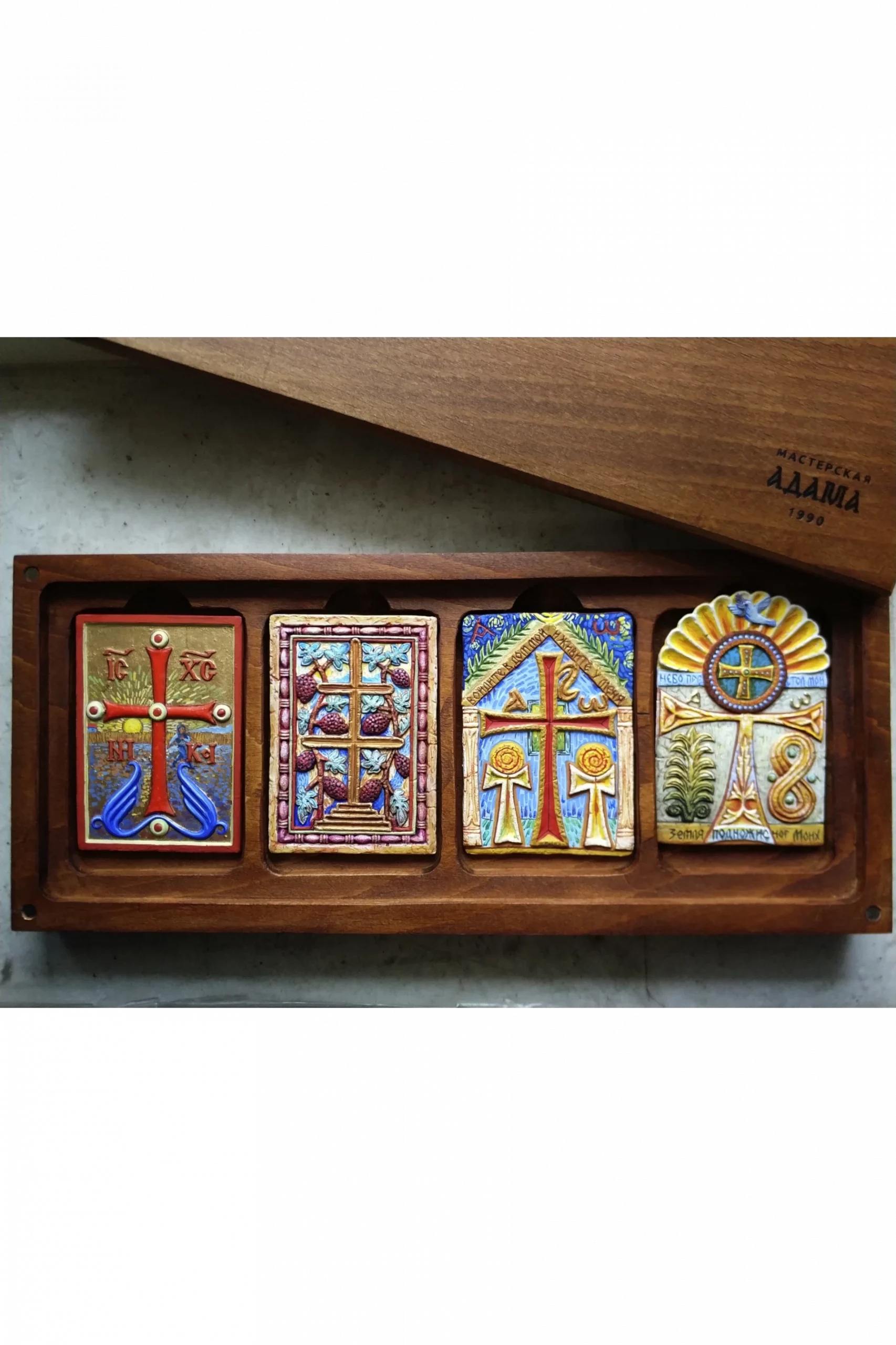 Набор плакеток для украшения дома - Эксклюзивная роспись