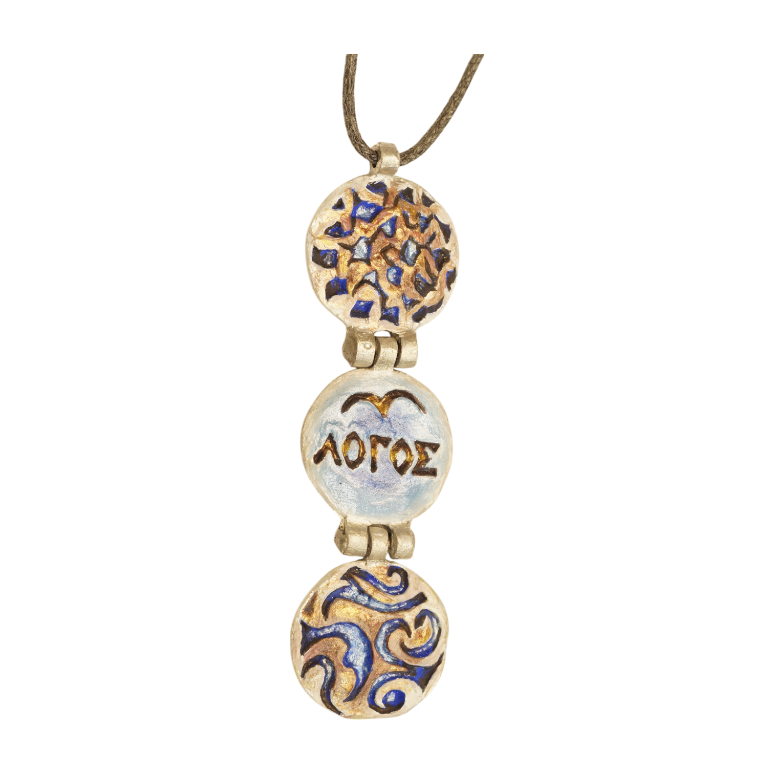 Медальон «Первый день творения» - Авторская роспись