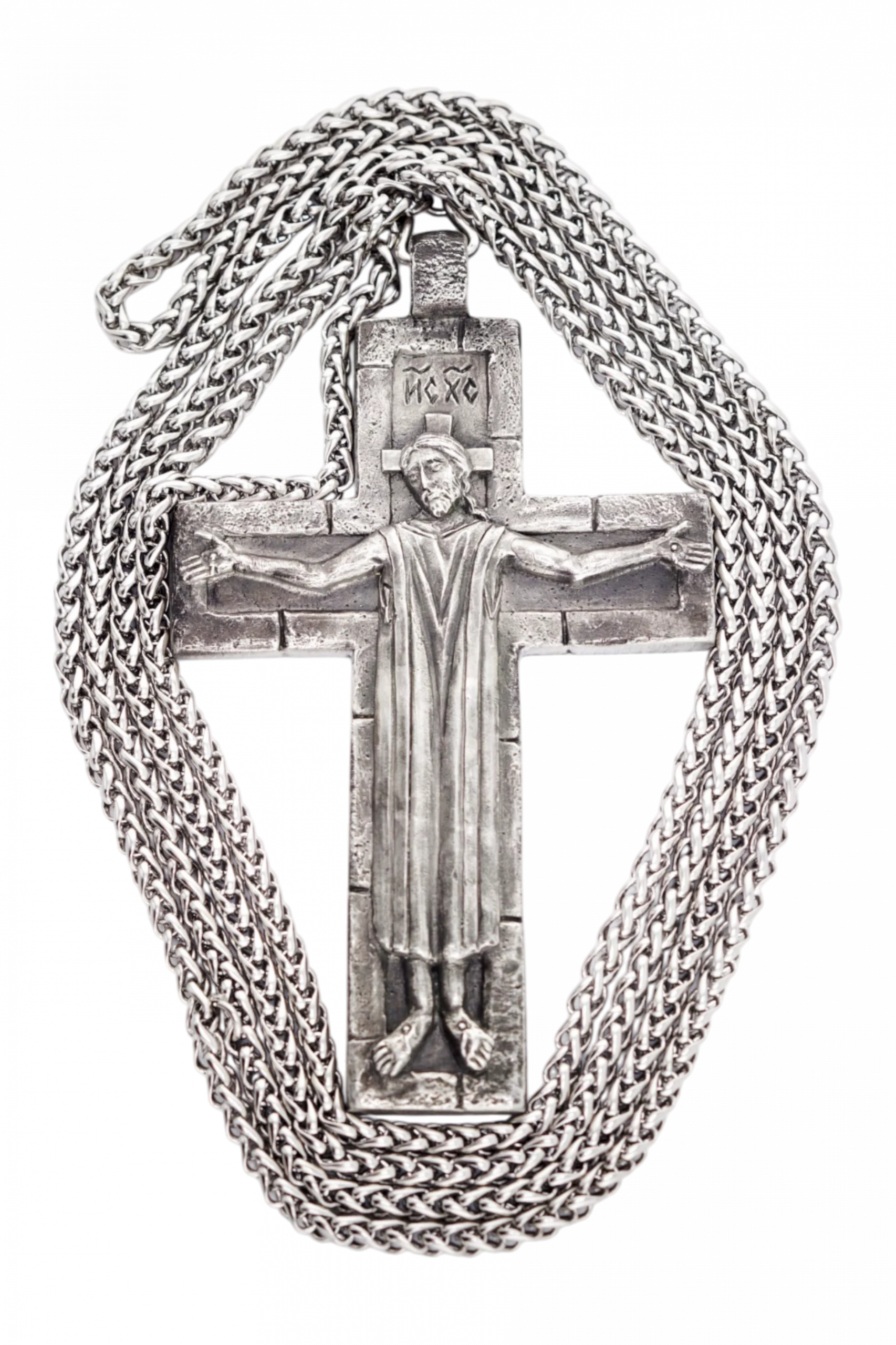 Крест священника "Свет во тьме светит" - Пьютер