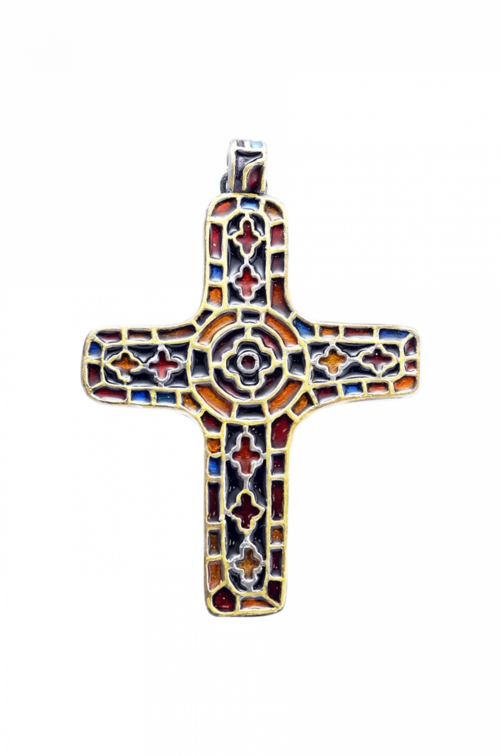 Плакетка-крест «Обитель Славы» - Авторская роспись