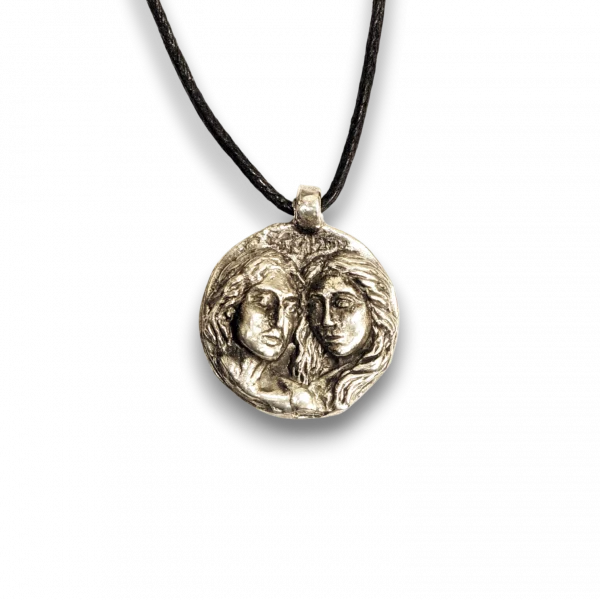 Медальон «Образ» - Чернение