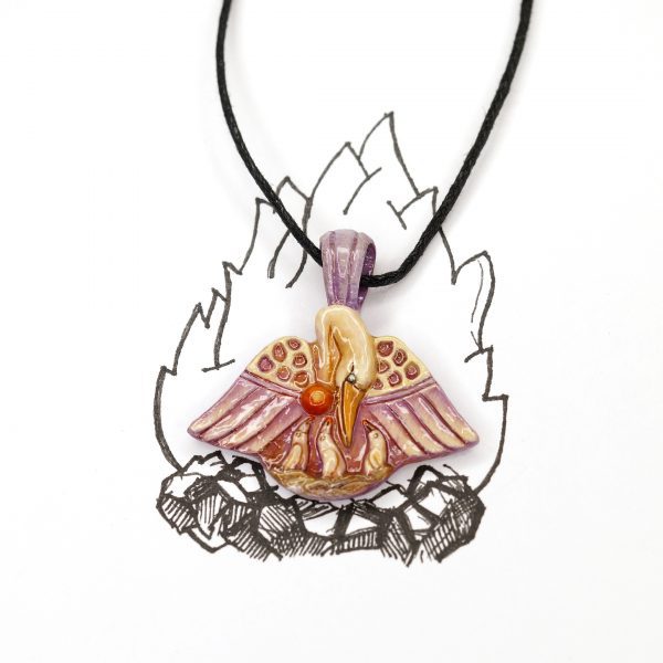 Медальон "От сердца к сердцу" - Авторская роспись