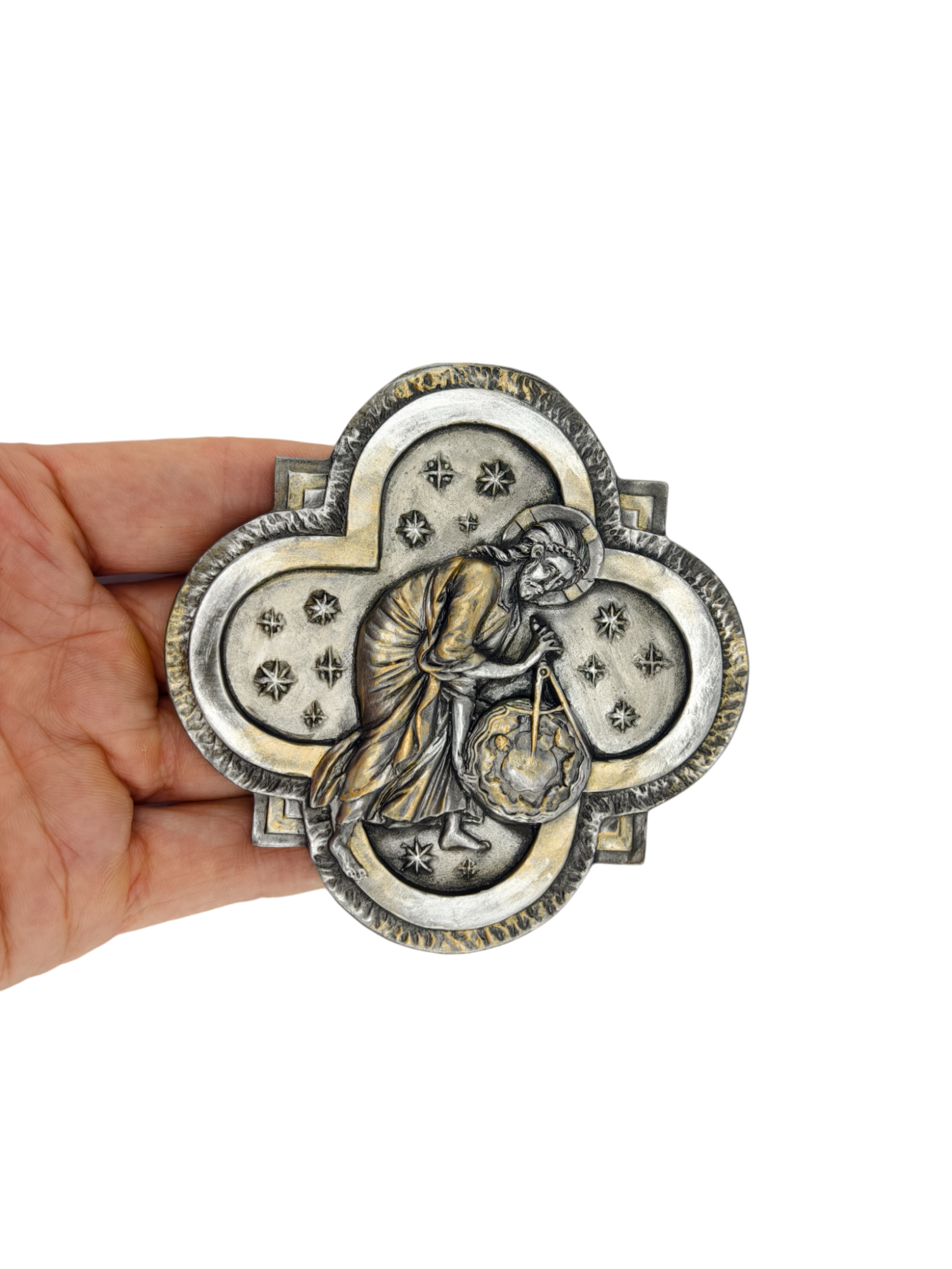 Плакетка "Се, творю все новое" - Чернение