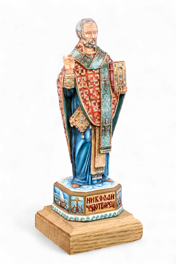Святитель Николай Чудотворец - Эксклюзивная роспись