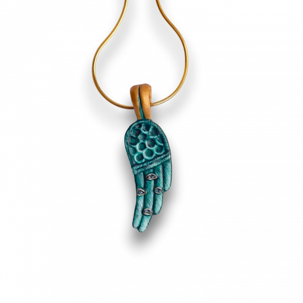 Медальон «Верная душа» - Авторская роспись