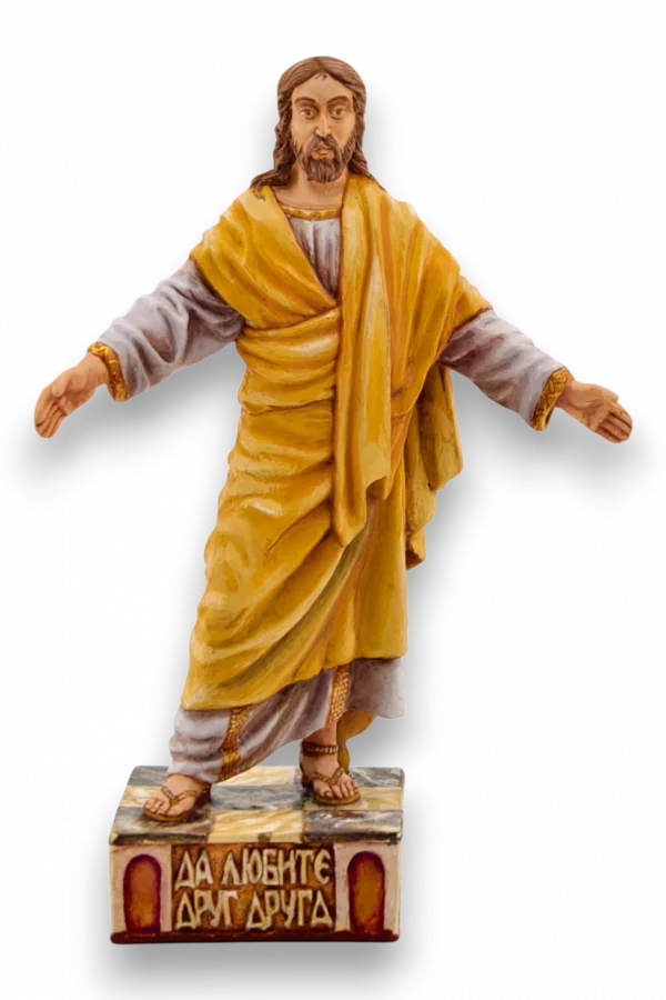 Фигурка Иисус Христос - Человеколюбец - Авторская роспись