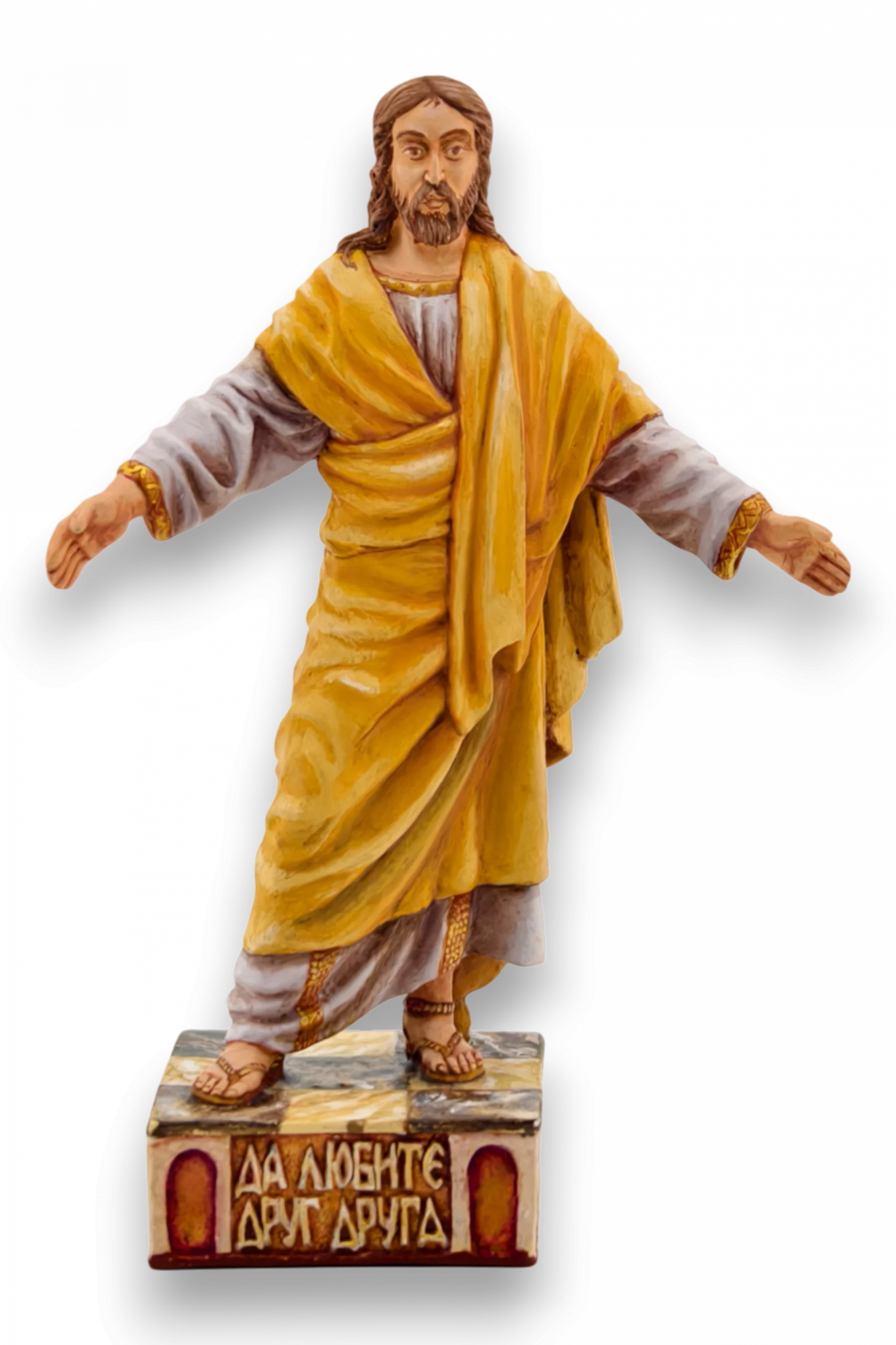 Фигурка Иисус Христос - Человеколюбец - Авторская роспись