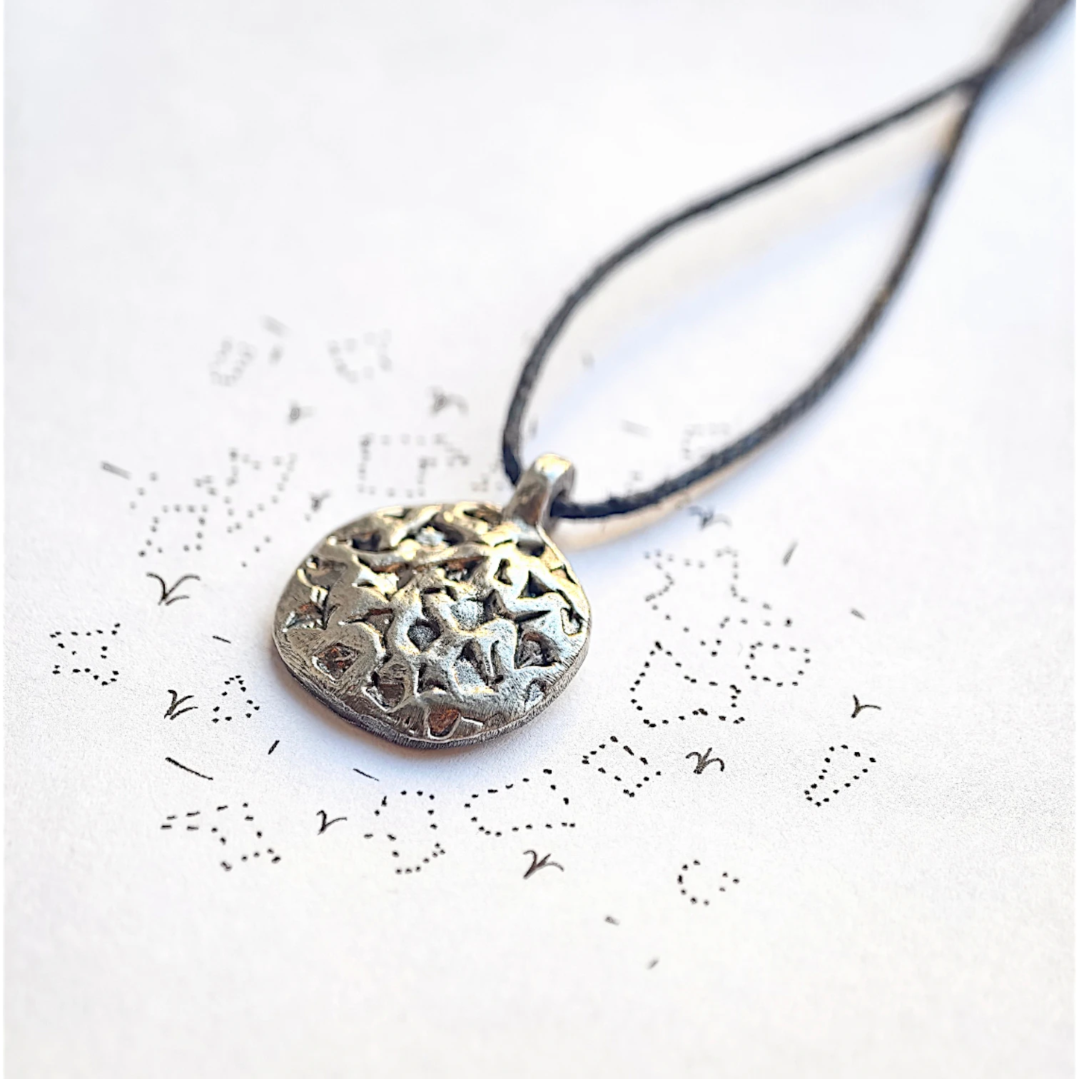 Медальон "Земля" - Чернение Медальон "Земля" - Чернение