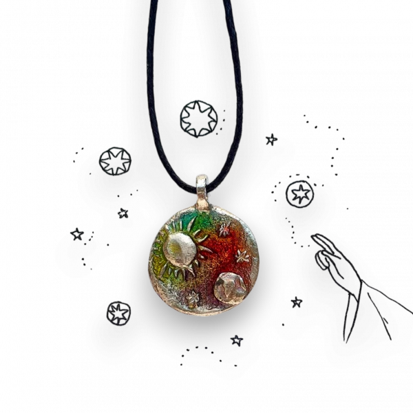 Медальон «Вселенная-Космос» - Эмаль