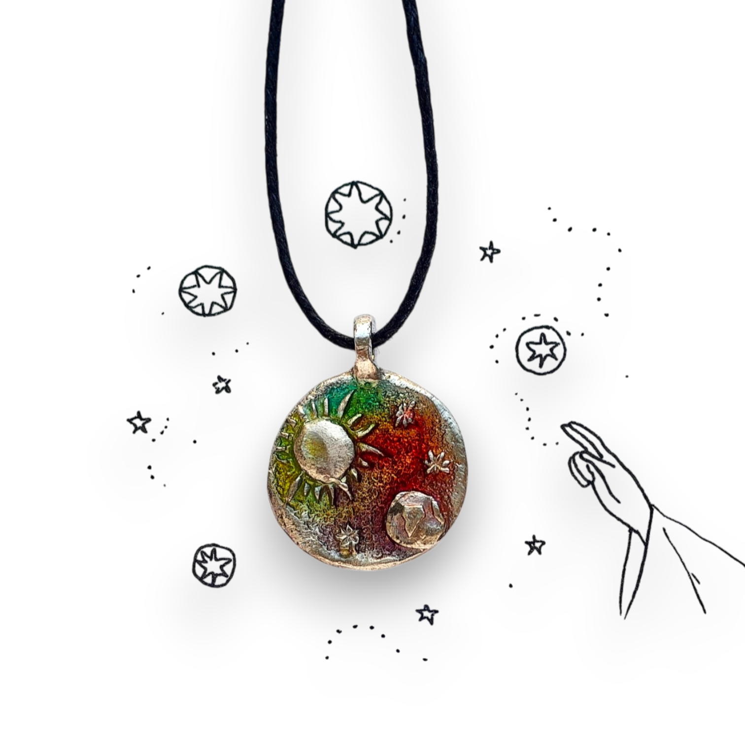 Медальон «Вселенная-Космос» - Эмаль Медальон «Вселенная-Космос» - Эмаль