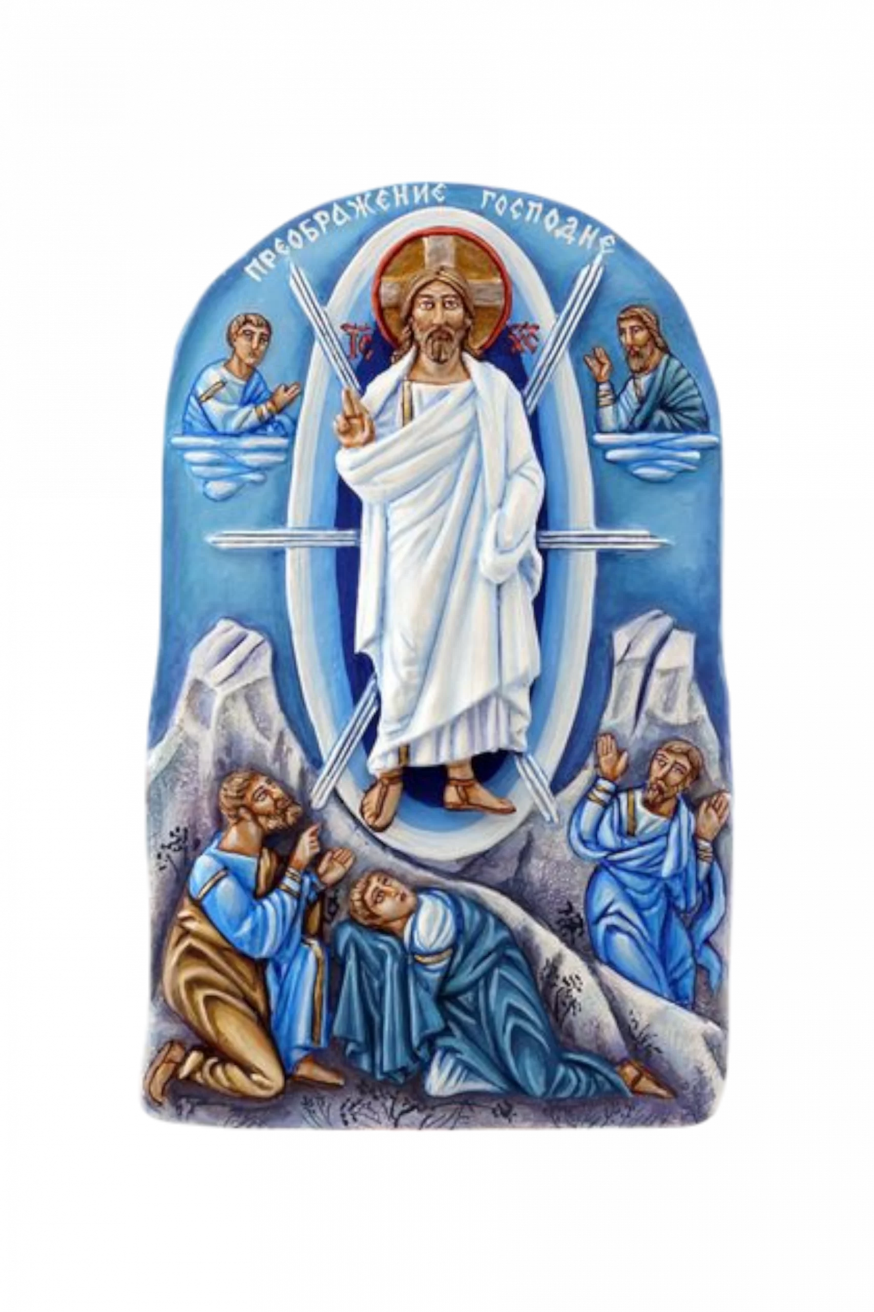 Плакетка "Преображение Господне" - Авторская роспись
