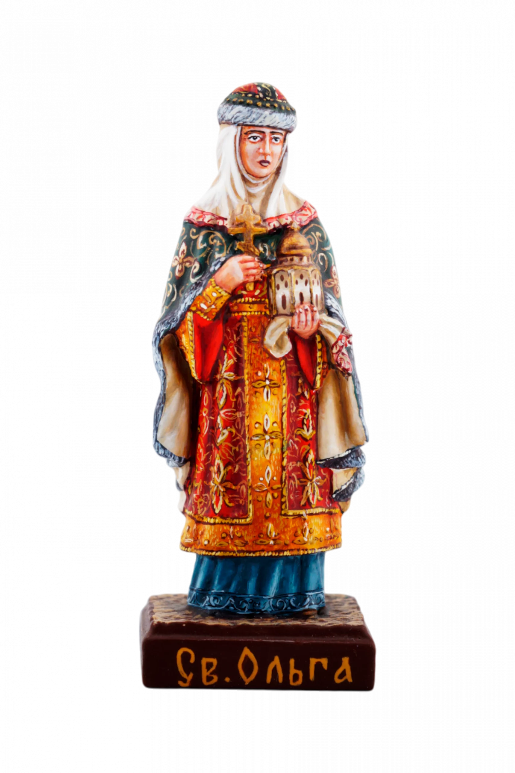 Святая равноапостольная княгиня Ольга - Эксклюзивная роспись