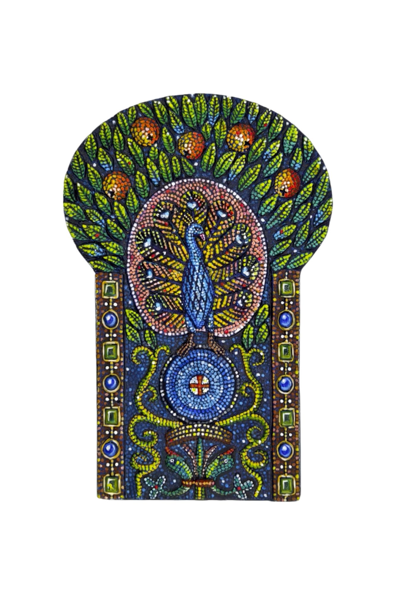 Плакетка "Жених чертога брачного" - Эксклюзивная роспись