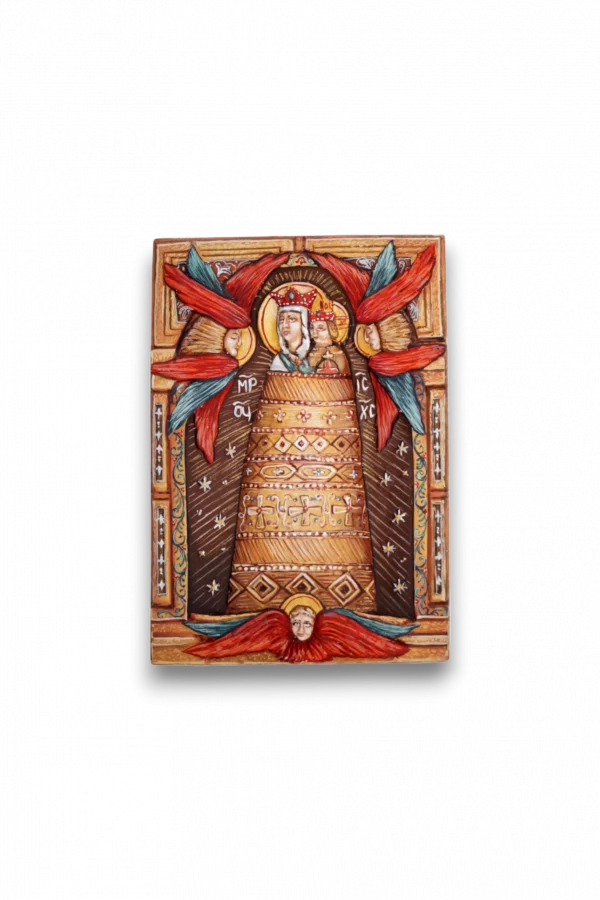 Плакетка "Прибавление ума" - Без киота, Эксклюзивная роспись