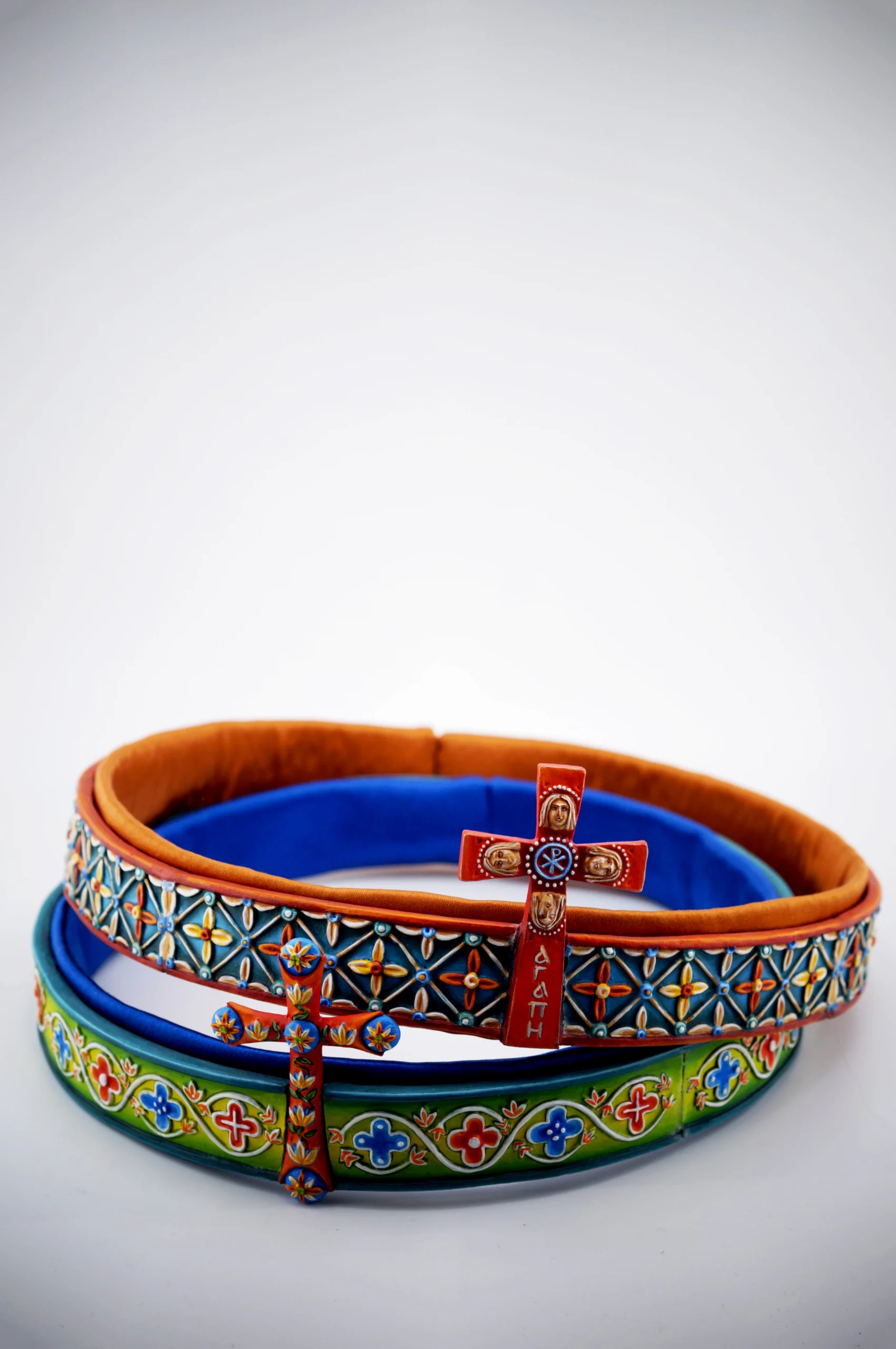 Венцы венчальные «Византия II» - Авторская роспись