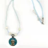 bead4 Нить из бисера на шею. гайтан