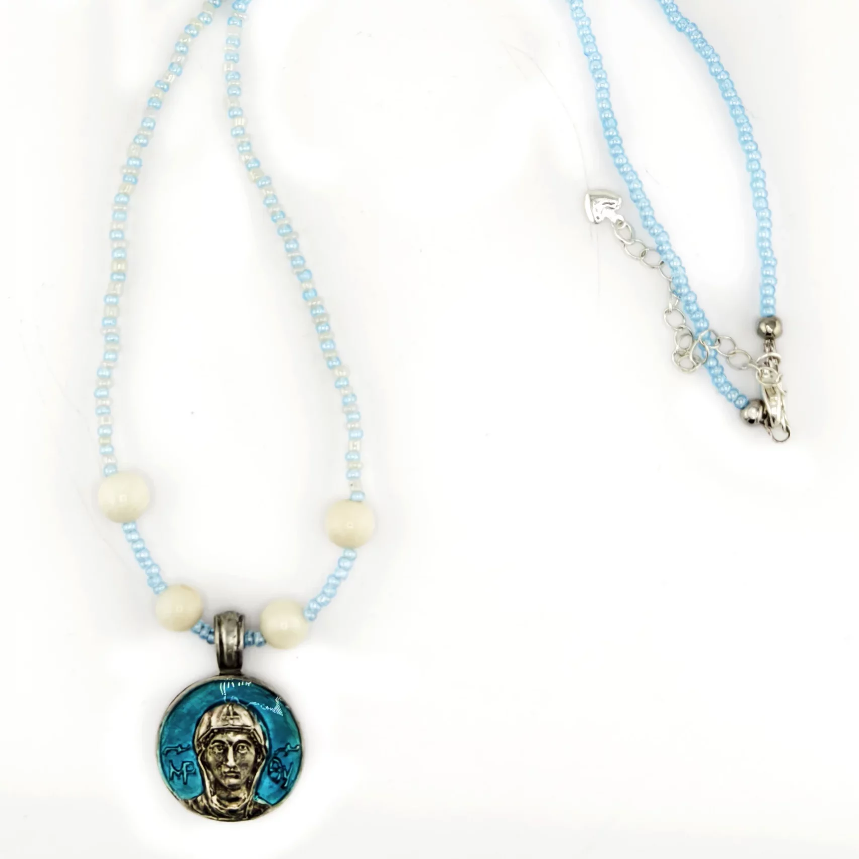 bead4 Нить из бисера на шею. гайтан