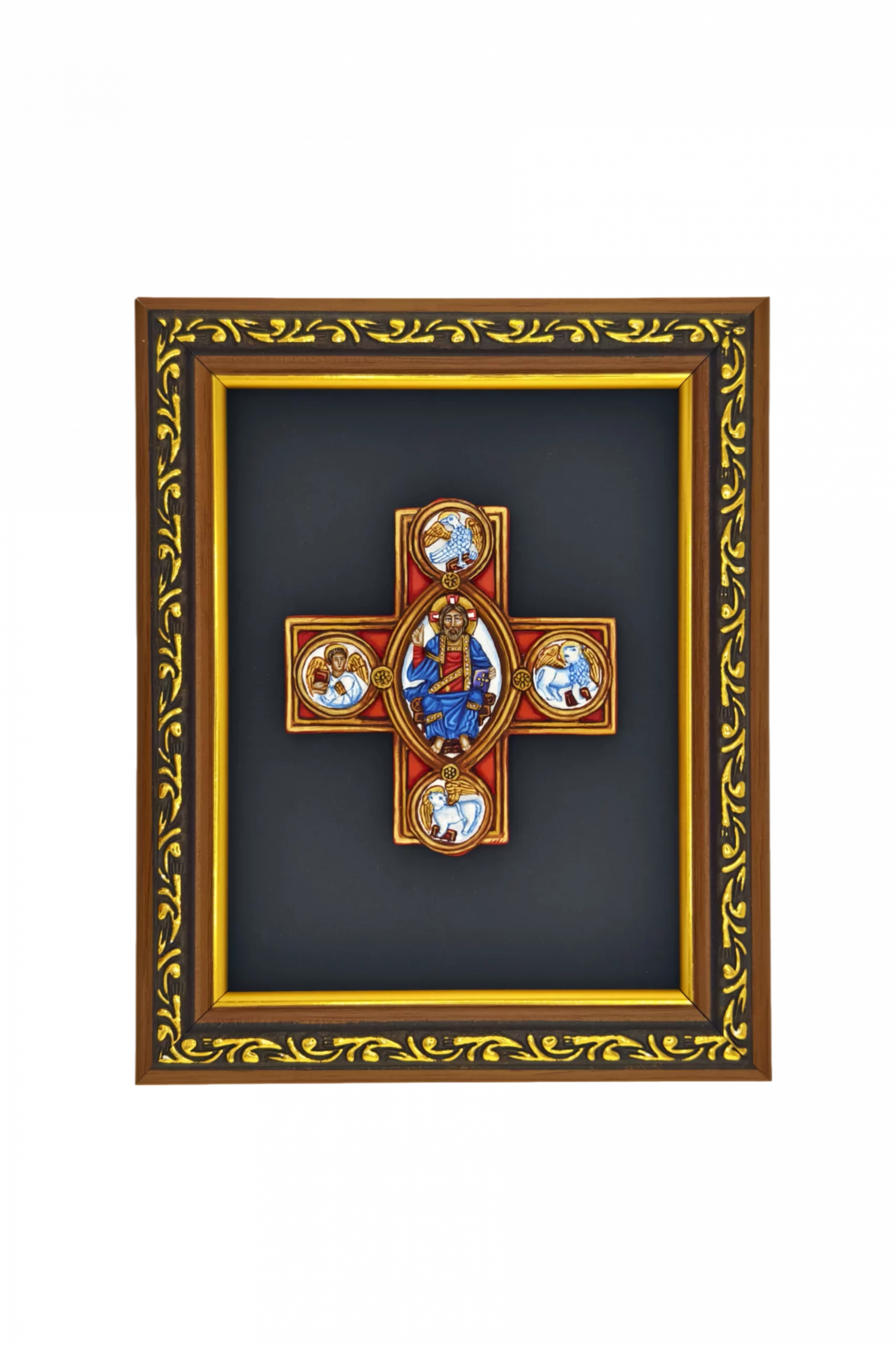 Плакетка-крест "Слово Божие есть истина" в рамке Плакетка-крест "Слово Божие есть истина" в рамке