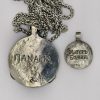 Панагия - Серебрение и Медальон "Матерь Божия" - Чернение