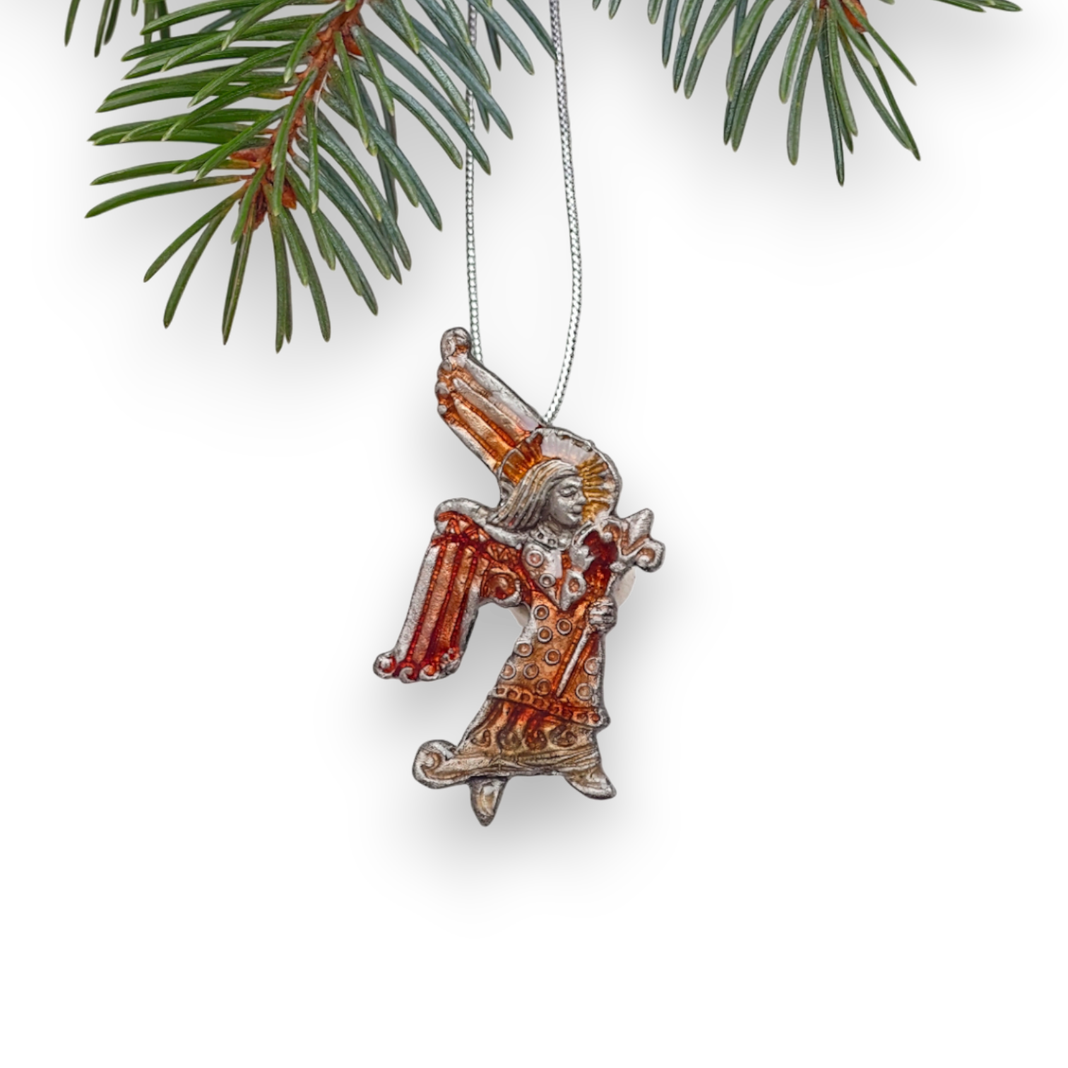 Медальон «Радуйся» - Эмаль