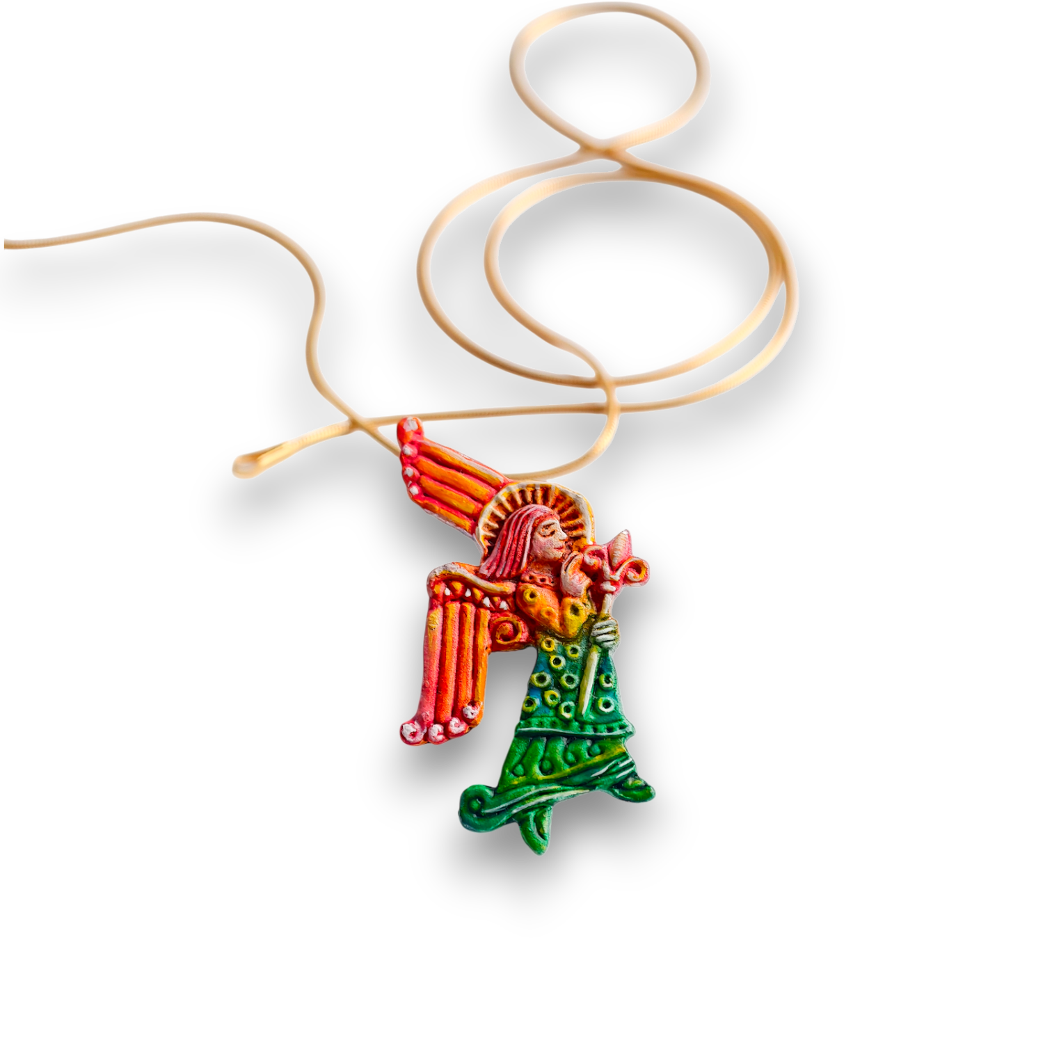 Медальон «Радуйся» - Авторская роспись Медальон «Радуйся» - Авторская роспись