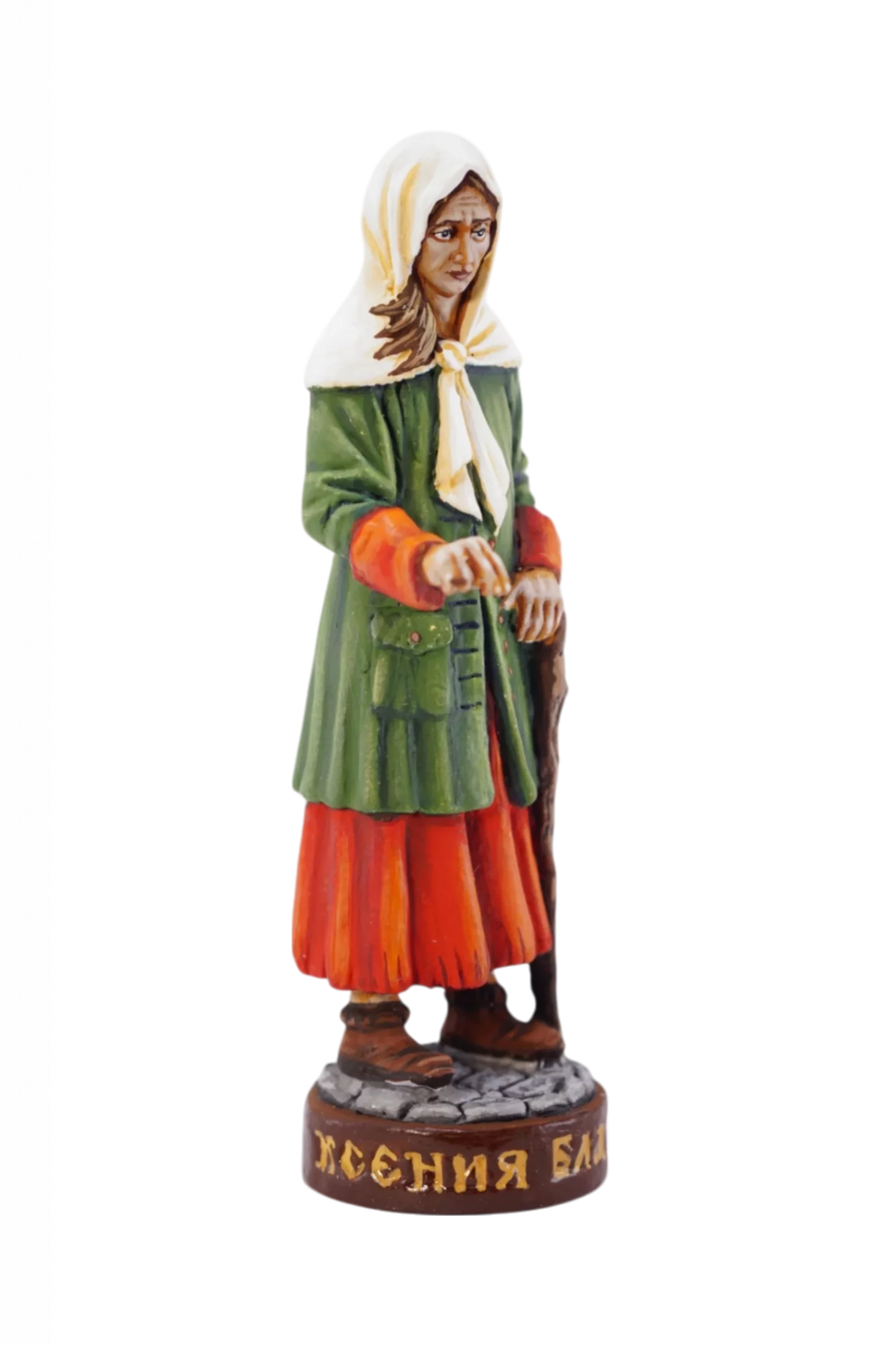 Фигурка святая Ксения Петербургская - Авторская роспись