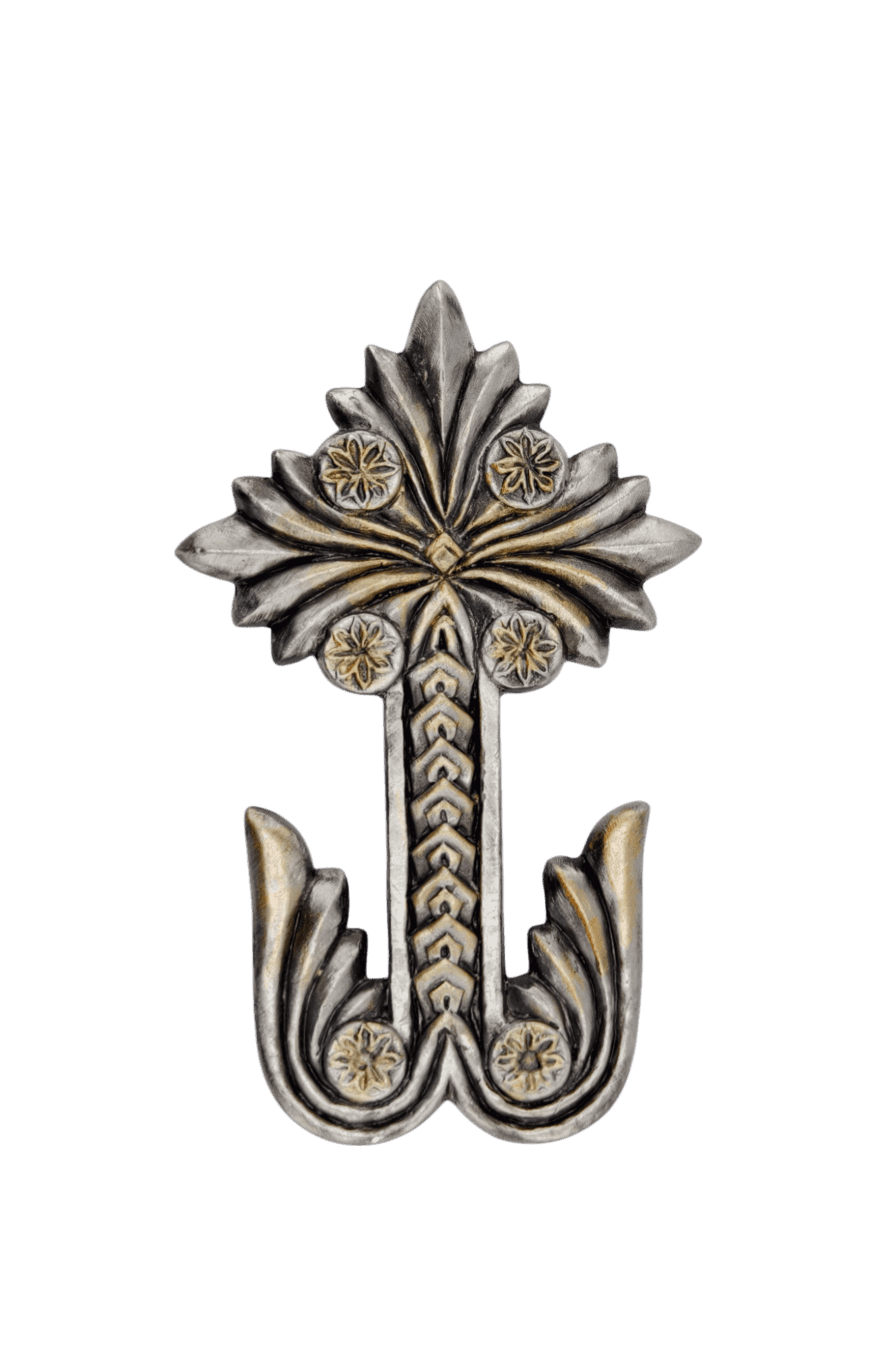 Плакетка-крест "Умножь в нас веру" - Чернение