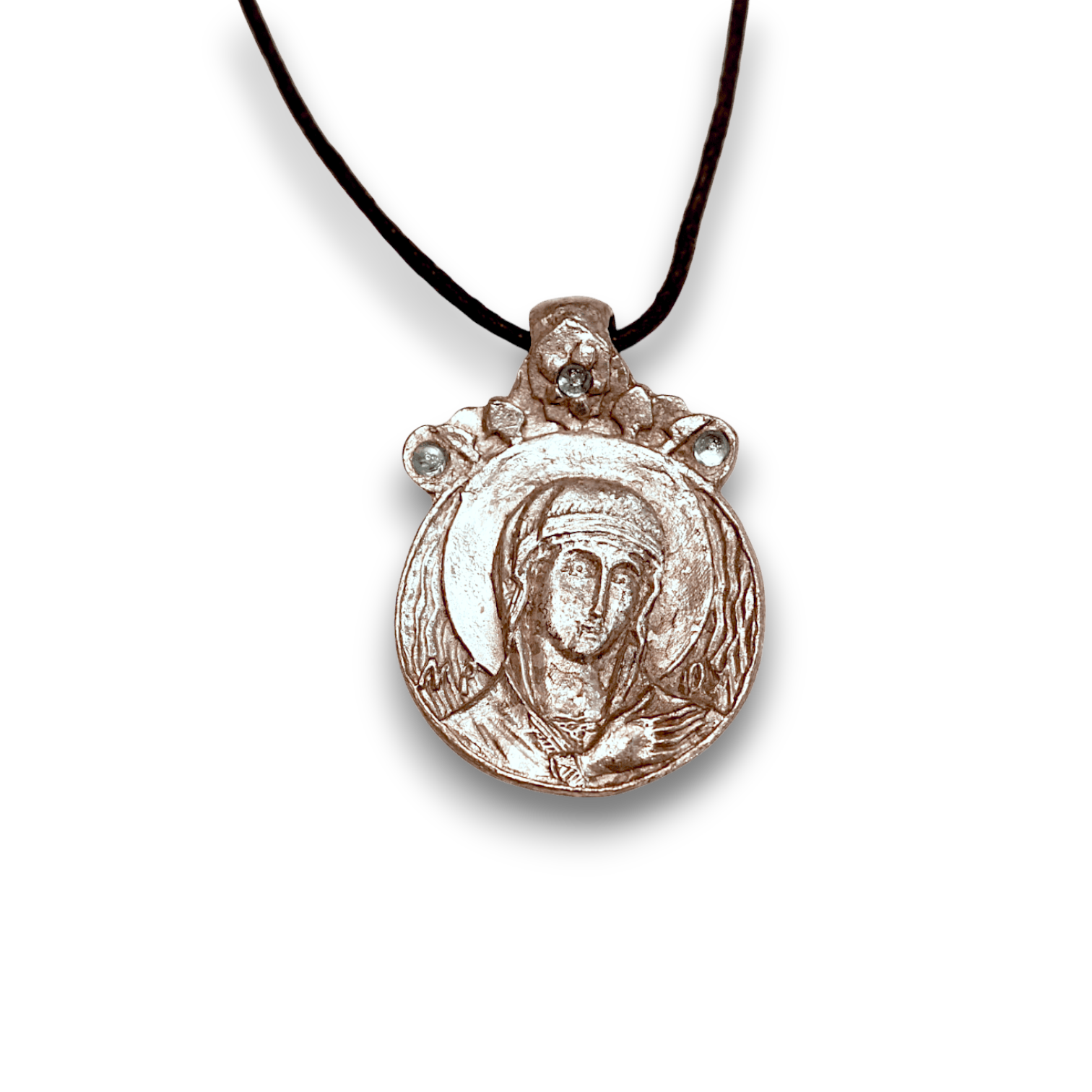 Медальон "Скоропослушница" - Полудрагоценные камни