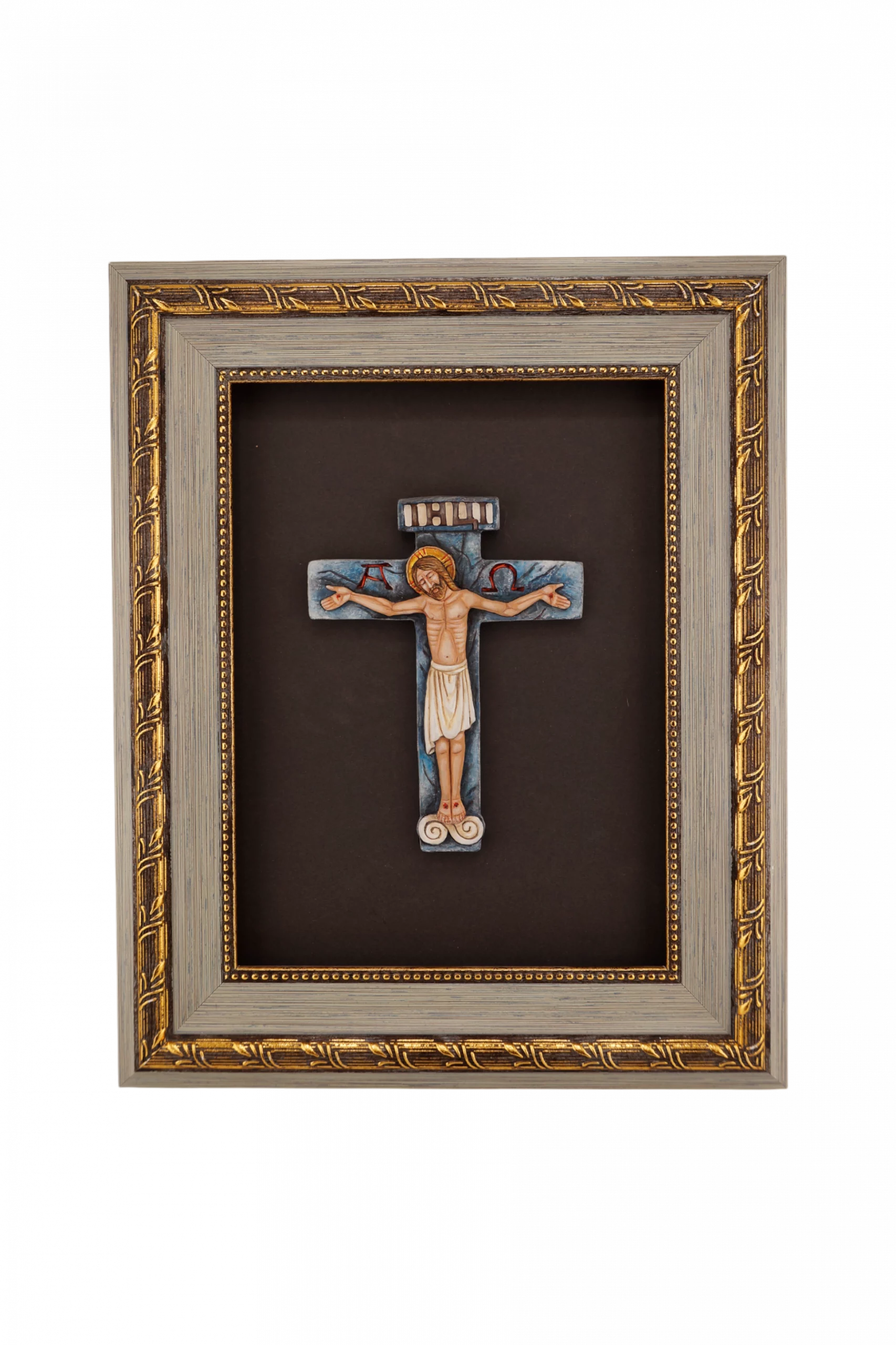 Плакетка-крест "Я к Тебе иду" в рамке Плакетка-крест "Я к Тебе иду" в рамке