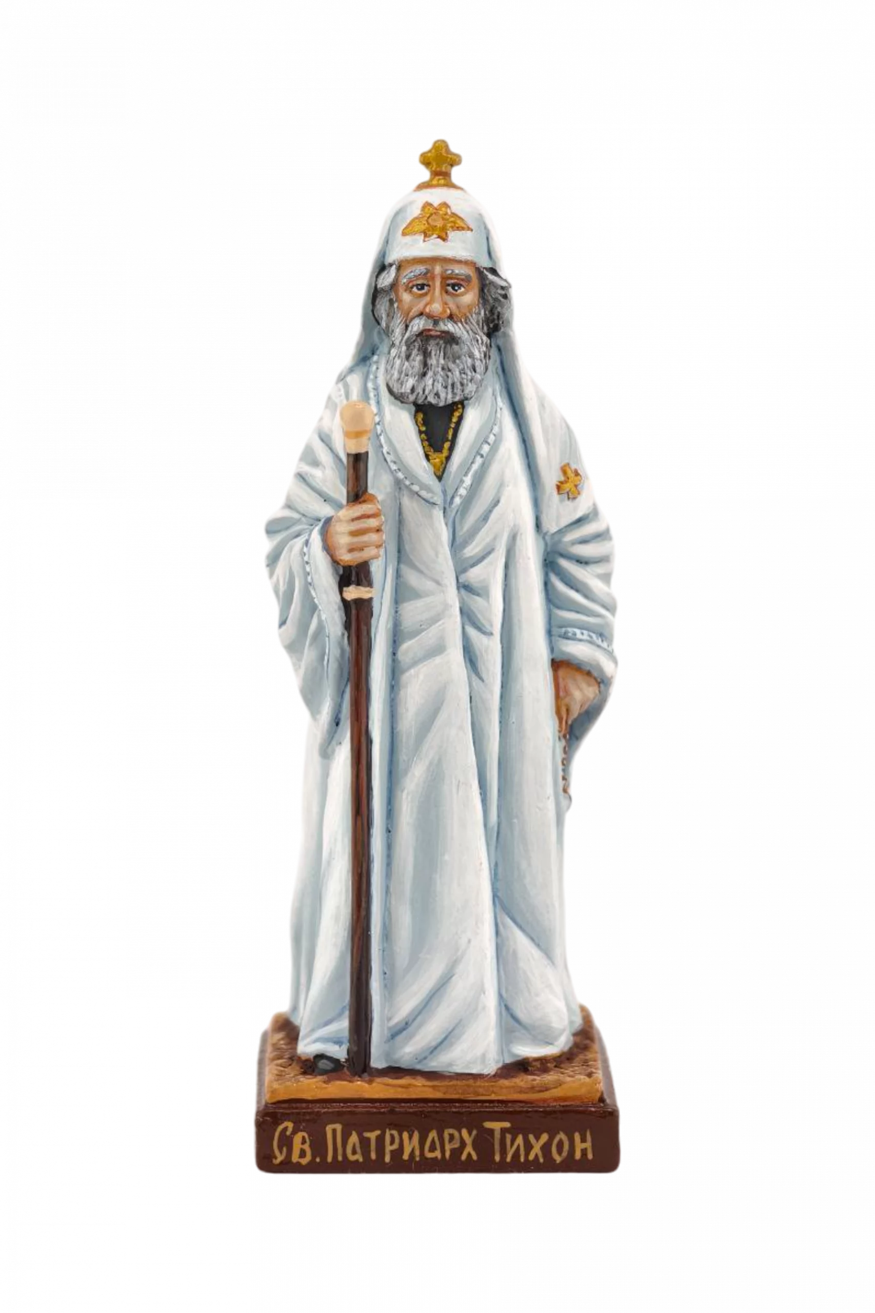 Фигурка святитель Тихон, Патриарх Московский и всея Руси - Авторская роспись