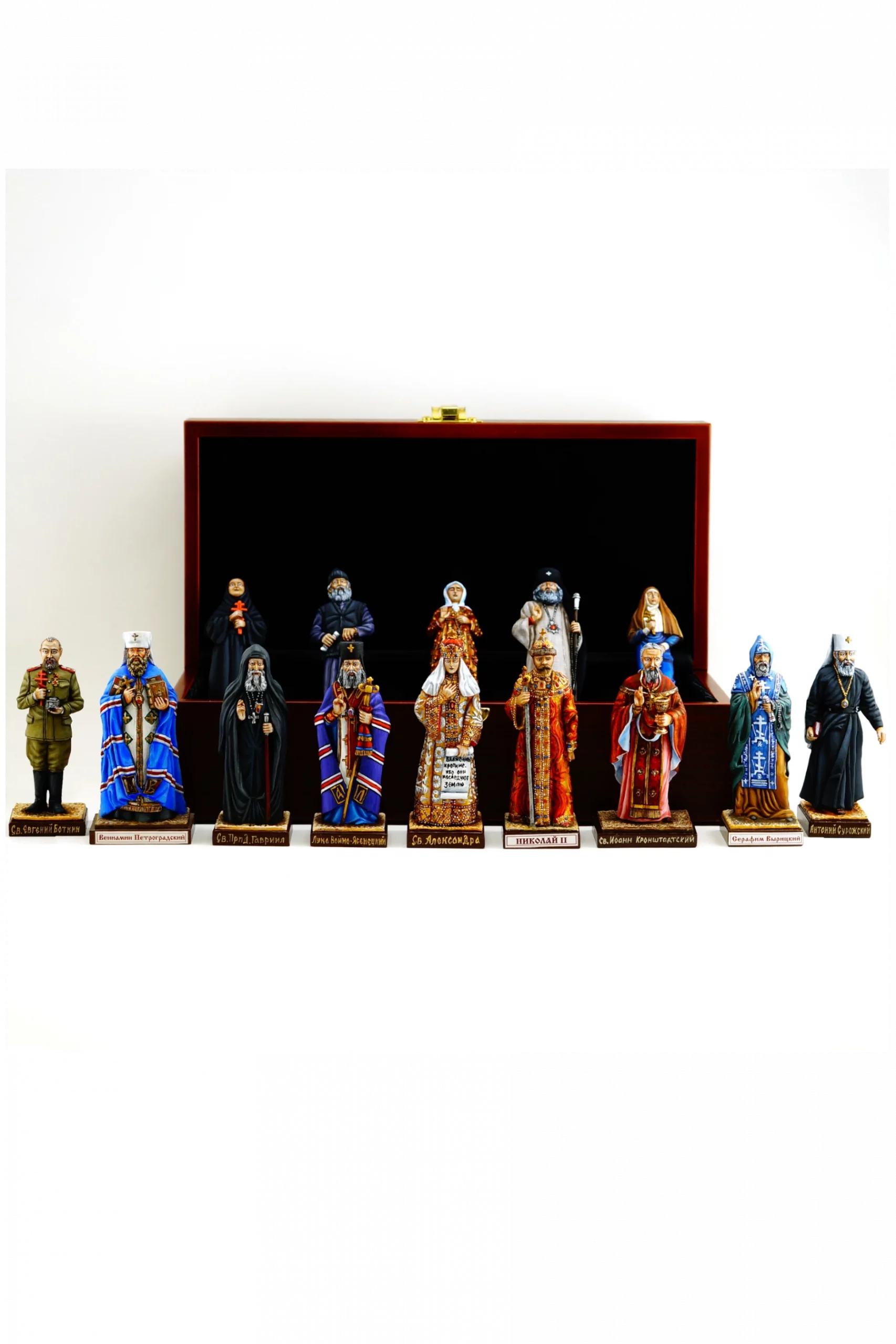 Набор в ларце «Святые ХХ века» - Авторская роспись