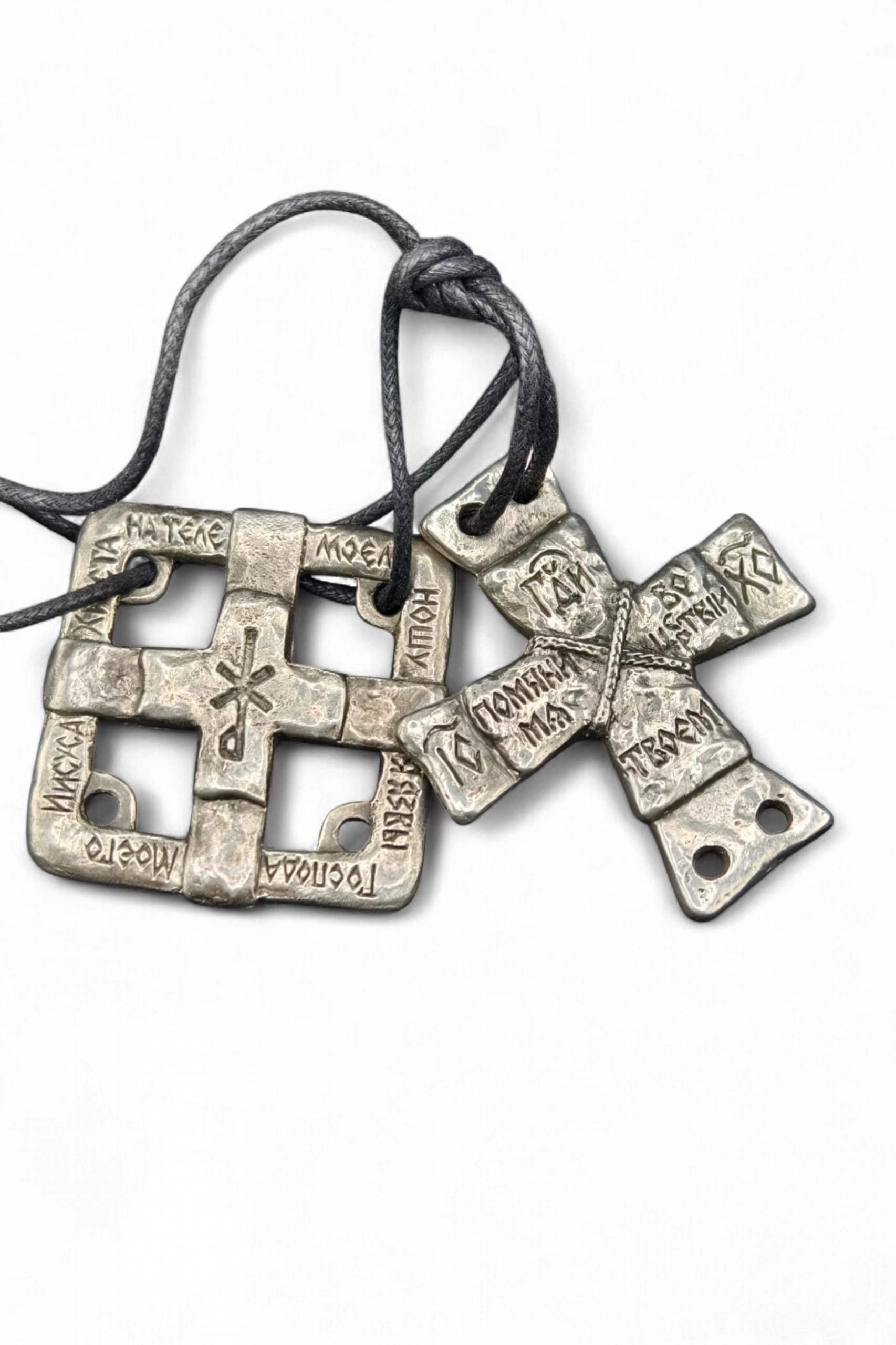 Набор параман и параманный крест - Пьютер Набор параман и параманный крест - Пьютер