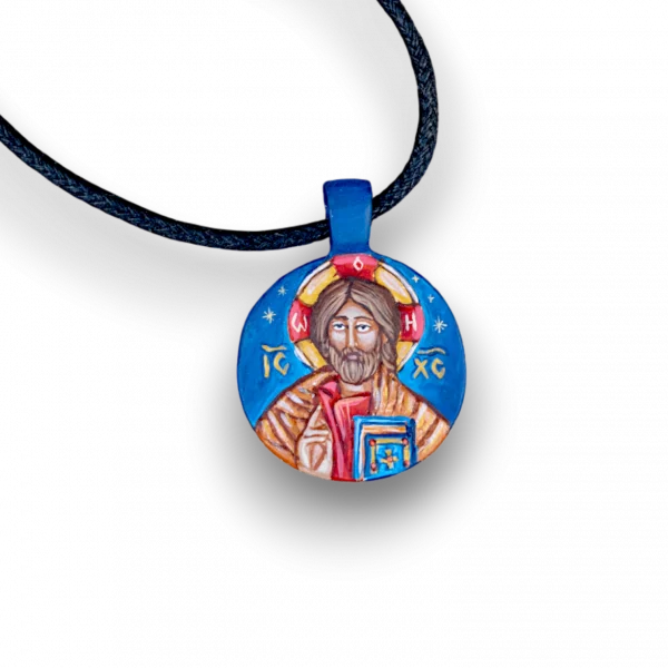 Медальон "Сын Божий" - Авторская роспись