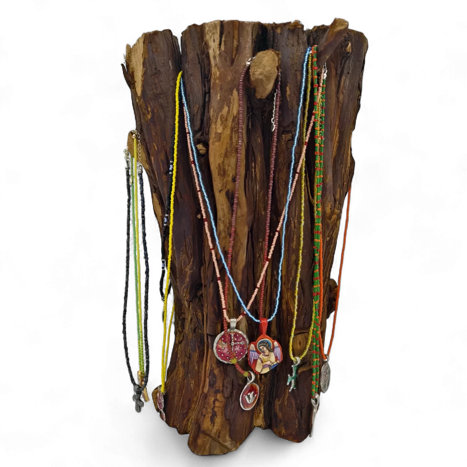 Комплекты медальонов с бисерными гайтанами