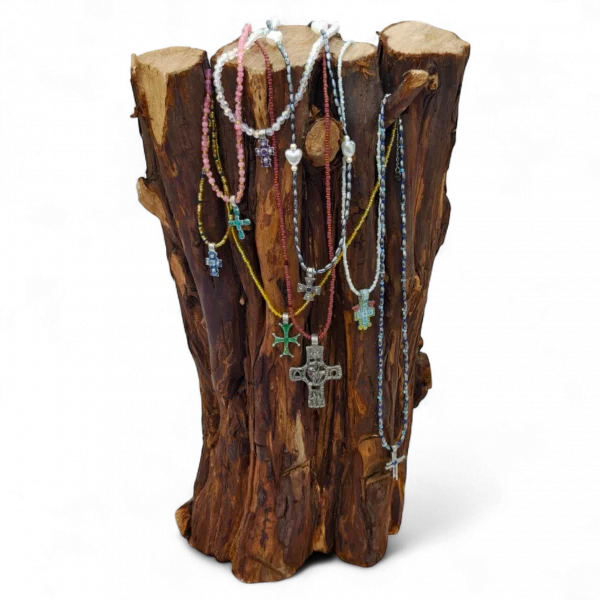 Комплекты крестов с бисерными гайтанами