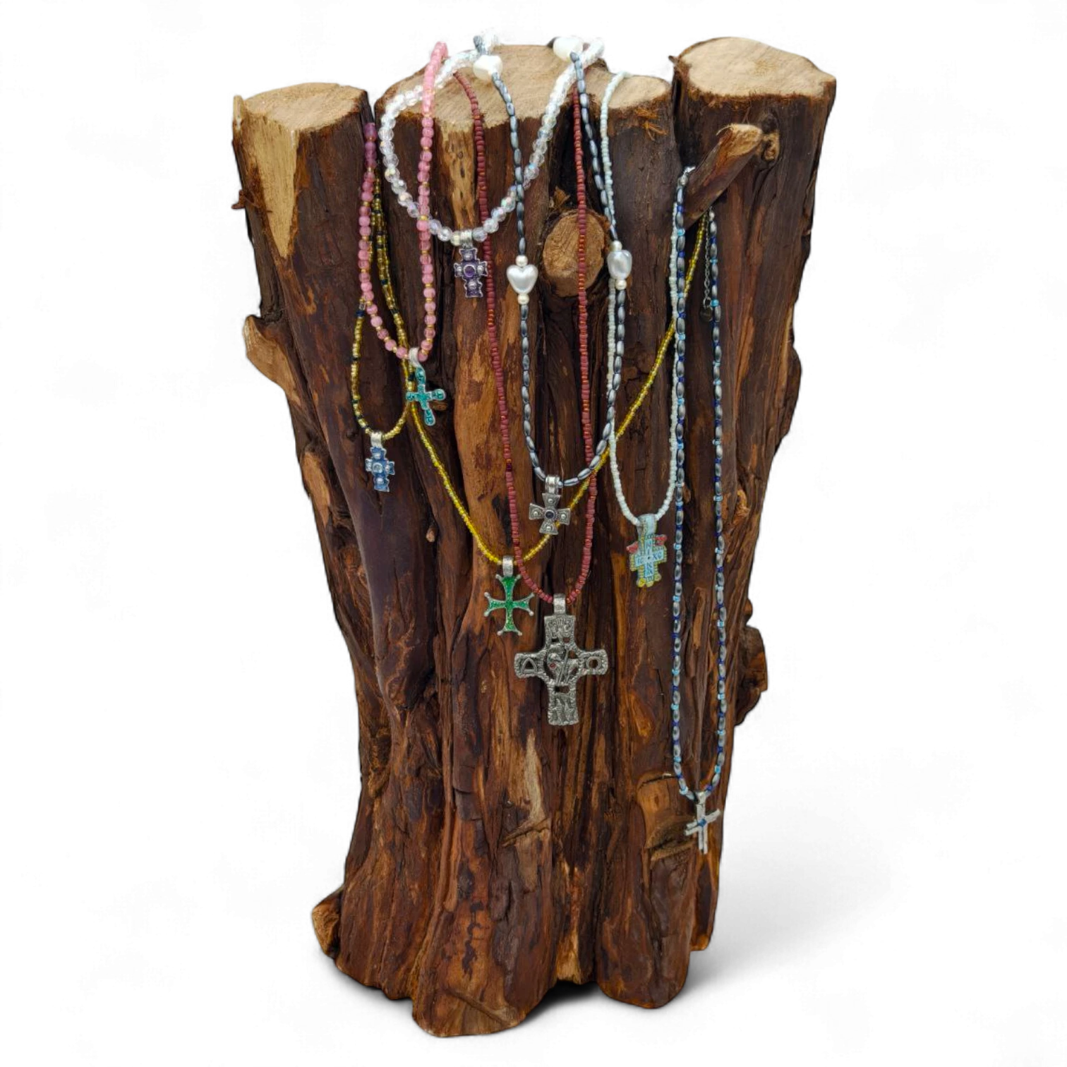 Комплекты крестов с бисерными гайтанами Комплекты крестов с бисерными гайтанами