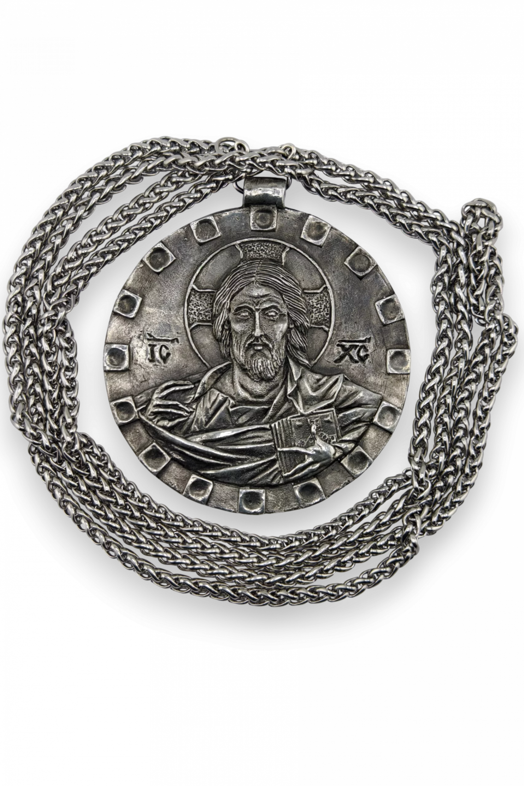 Панагия "Я и Отец - одно" - Пьютер