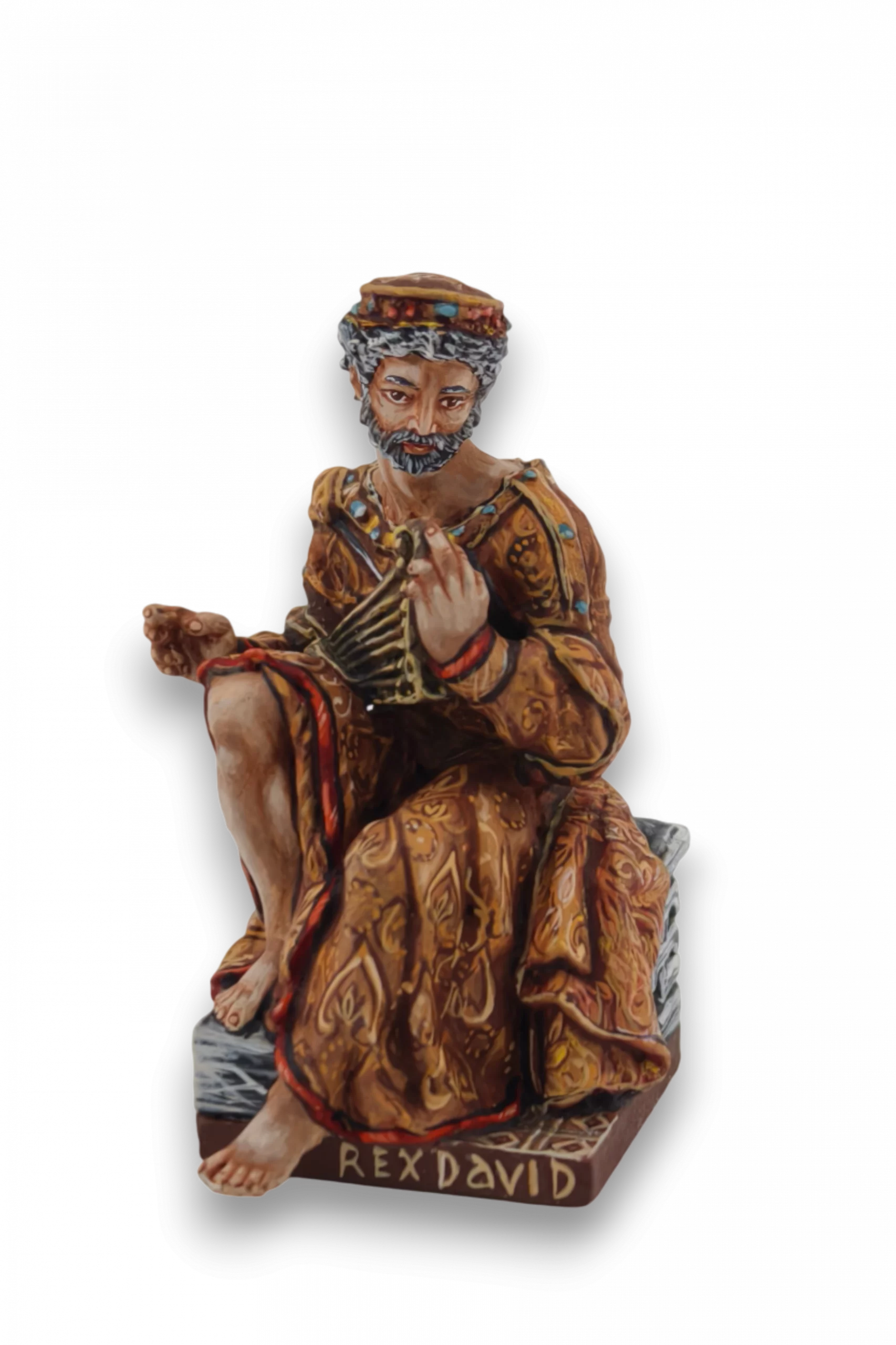 Давид Царь Псалмопевец - Эксклюзивная роспись