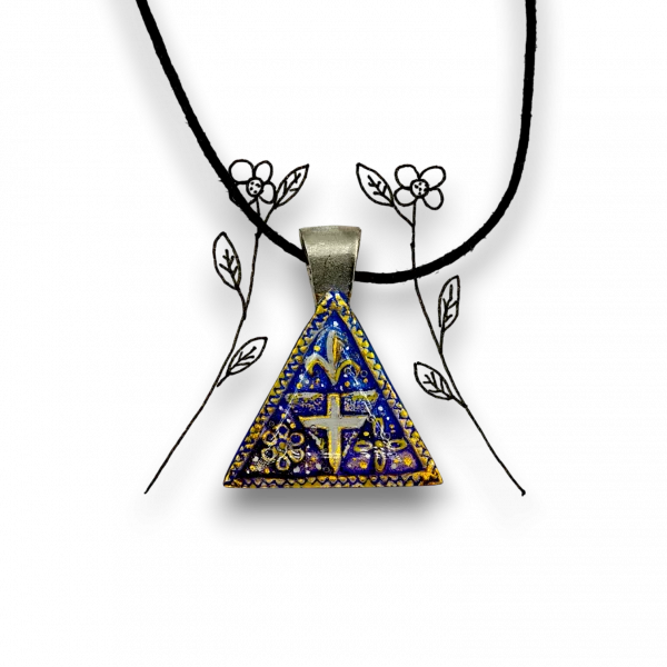 Медальон "Талита Куми" - Авторская роспись