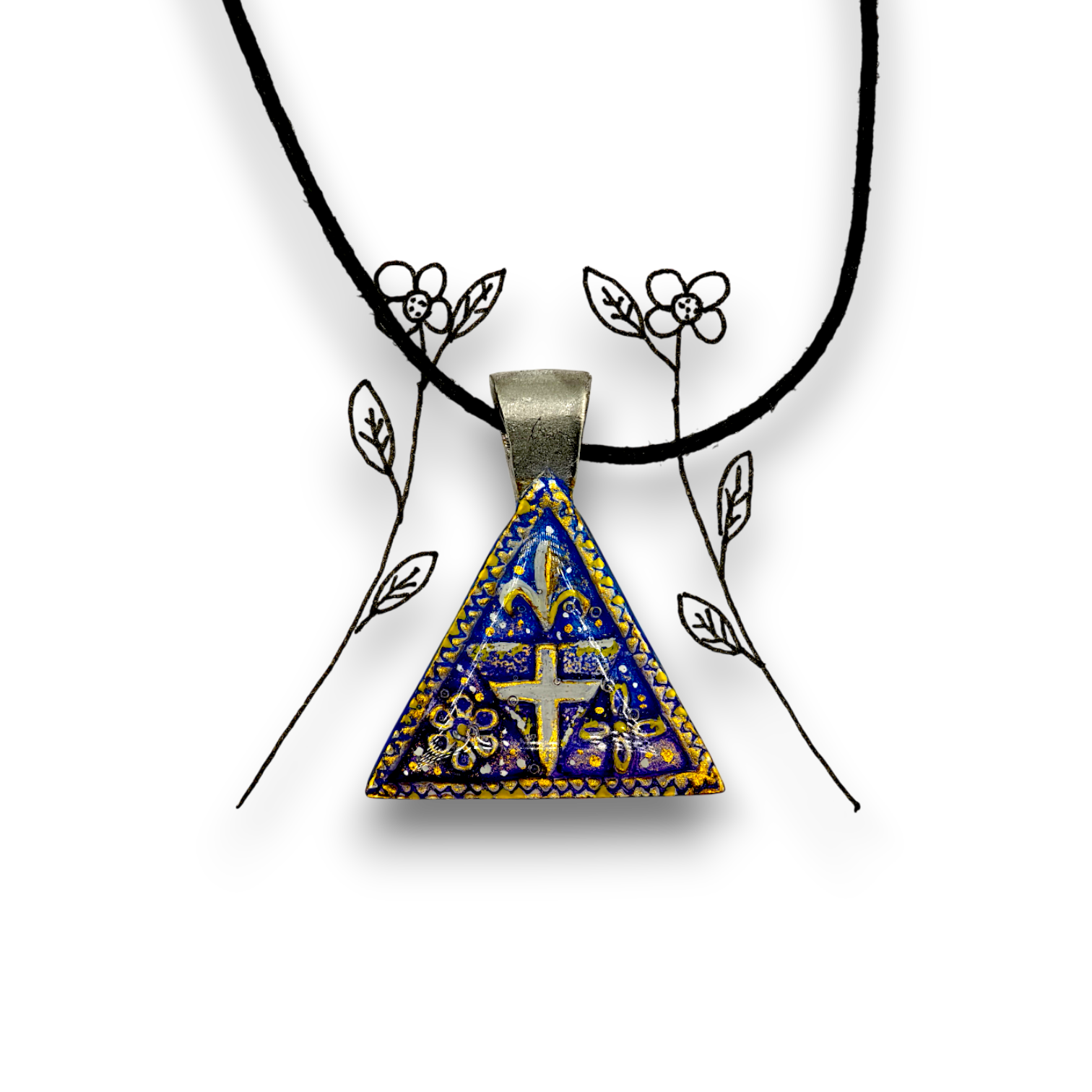 Медальон "Талита Куми" - Авторская роспись