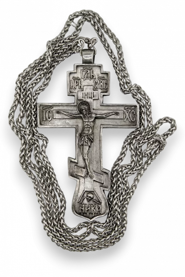 Крест священника "Образ буди верным" - Пьютер