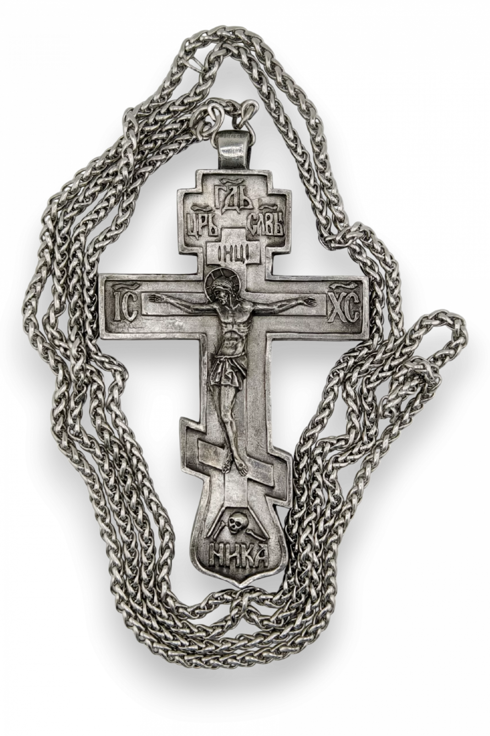 Крест священника "Образ буди верным" - Пьютер Крест священника "Образ буди верным" - Пьютер