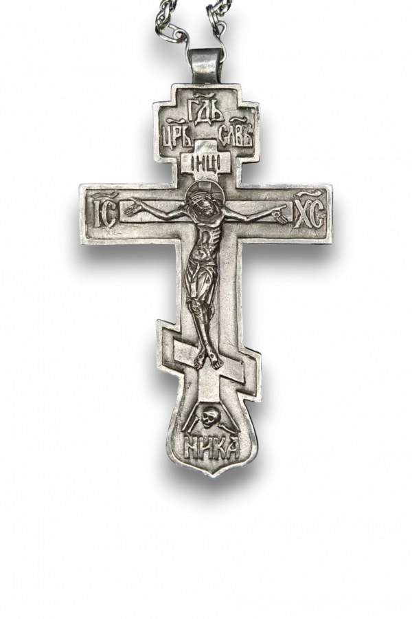 Крест священника "Великая благочестия тайна" - Пьютер