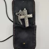 Кожаная сумка для креста священника