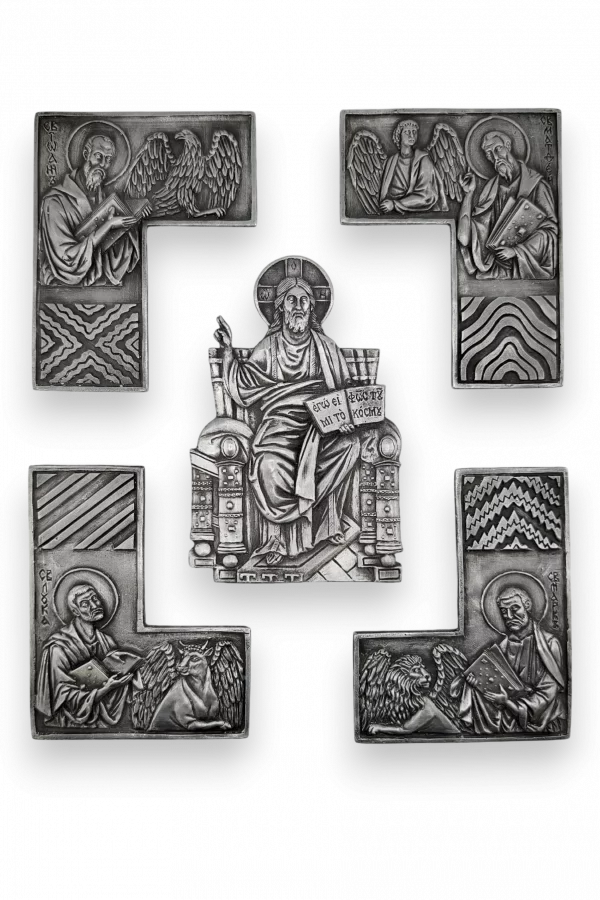 Накладки на Евангелие - Чернение